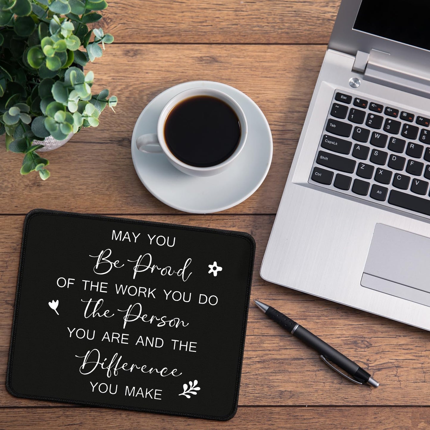 Seajan 25 Pcs Employee Appreciation Gift Bulk Inspirational Mouse Pad with Non Slip Rubber Base Gifts for Graduation Teacher Students Father Day, 8.27 x 10.24'' (Be Proud)