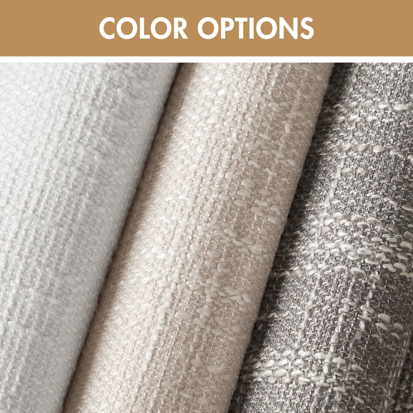 Madison Park Cordless Roman Shades, Blackout Window Blind Privacy Window Shades, Thermal Insulated Cordless Window Treatment for Bedroom, Living Room, Quincy, Single Panel 35" W X 64" H Linen