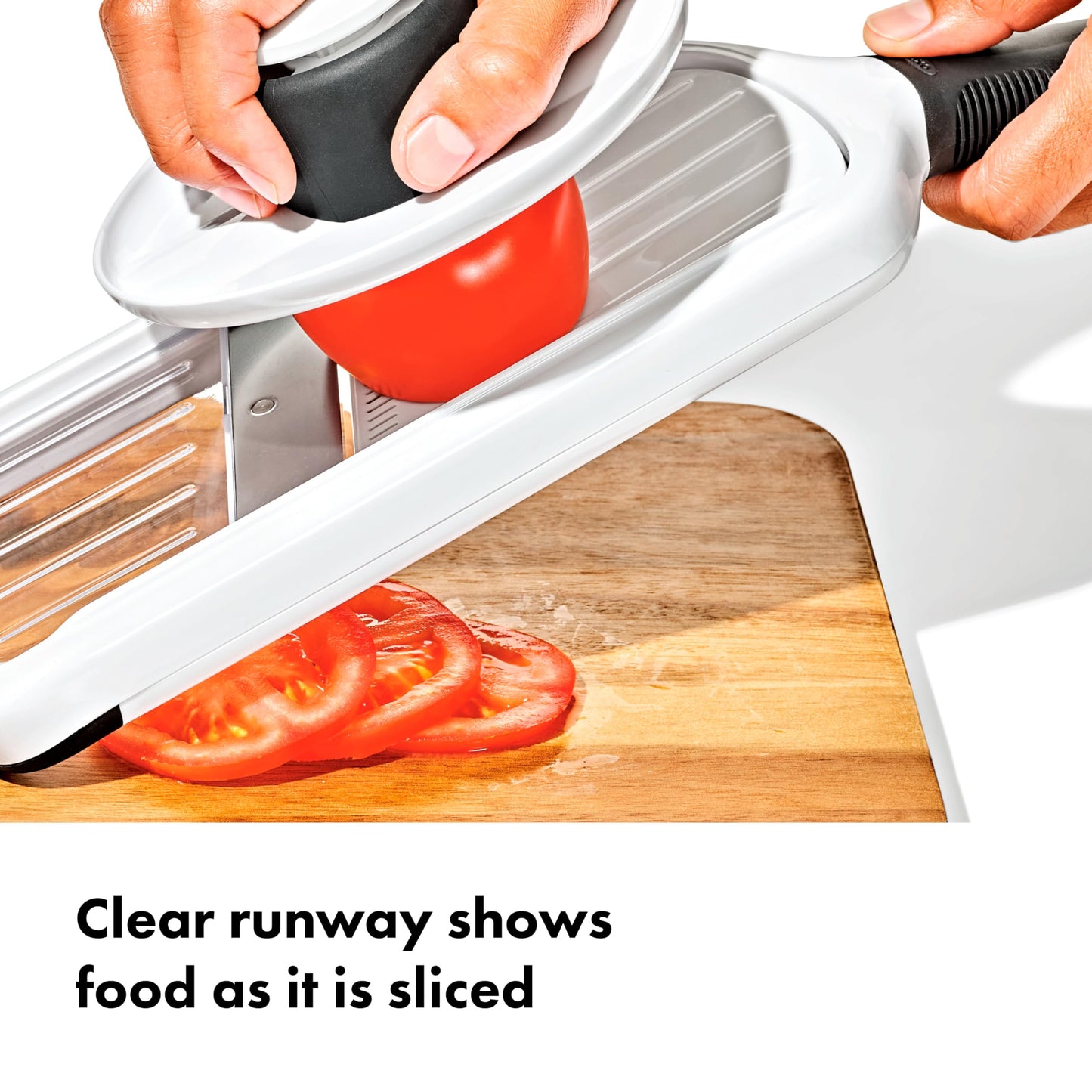 OXO Good Grips Precision Handheld Mandoline, Mandoline Slicer, Adjustable Thickness Vegetable Slicer for Everyday Prep