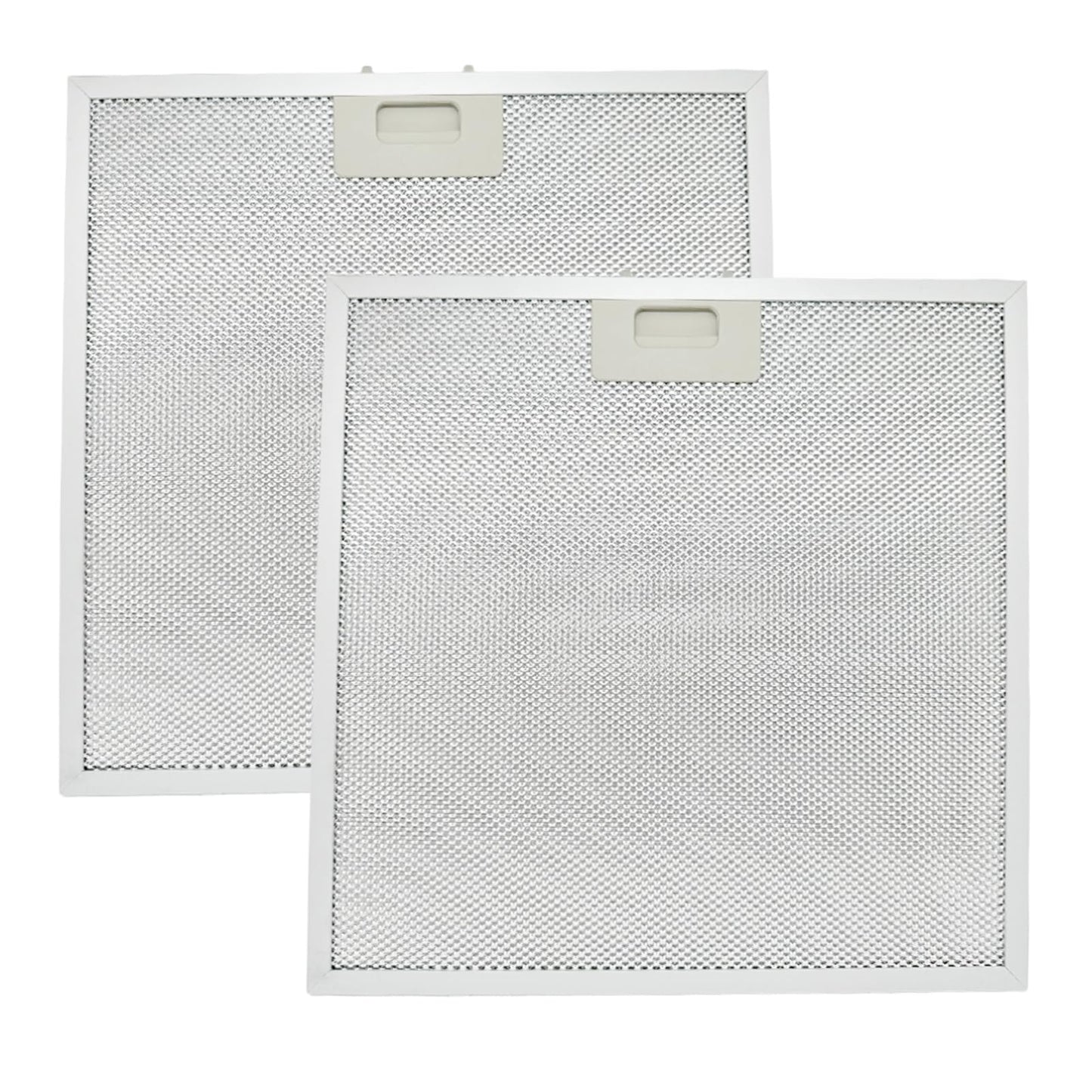 2 Pcs WB02X27207 Range Hood Grease Filter Mesh Fit for GE JVX5300BJ1TS JVX5300DJ1WW JVX5300DJ1BB, Replace 4463981 AP6039217 PS11771771 EAP11771771 (13.75''x13.75'')