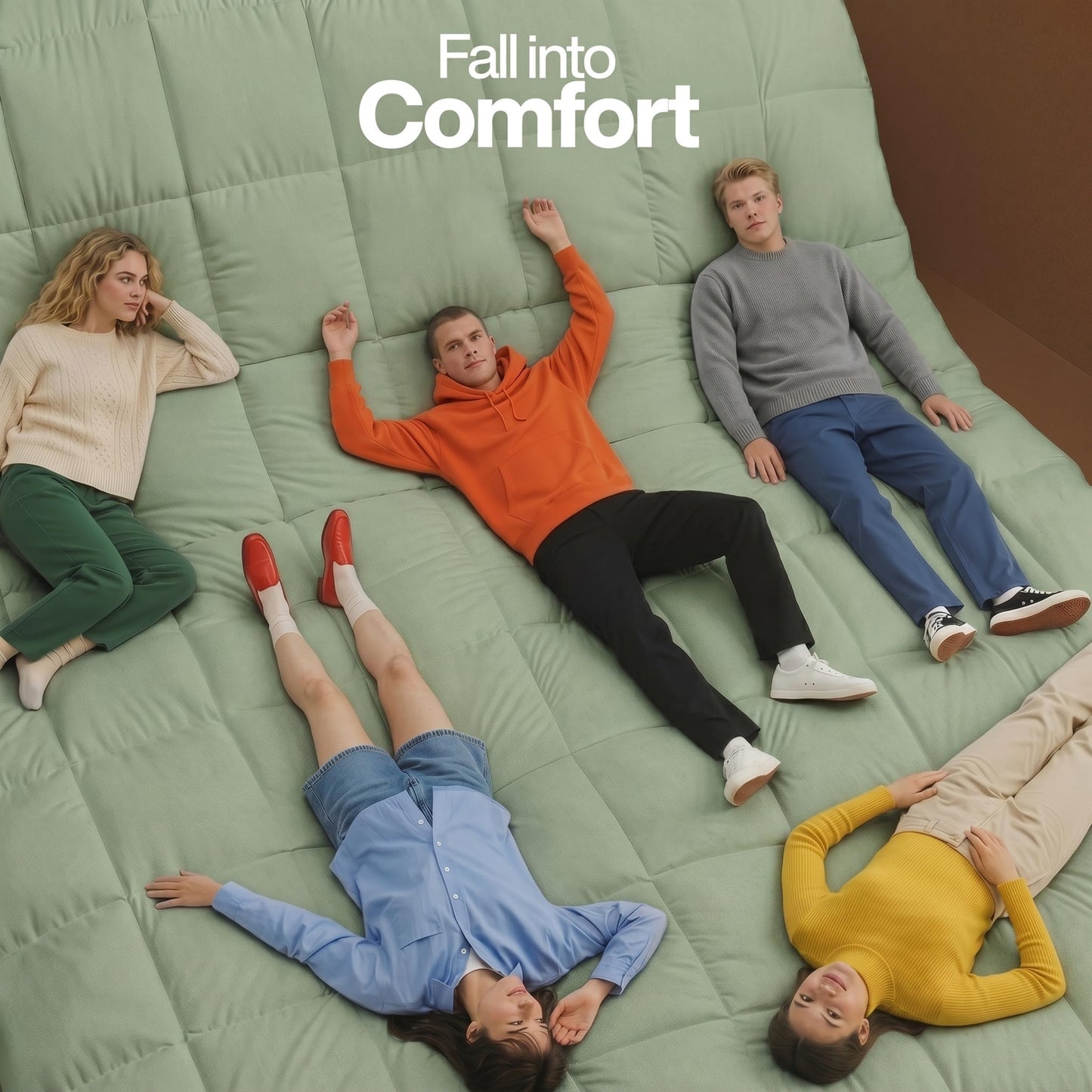 Utopia Bedding King Comforter Duvet Insert, Quilted Sage Green Comforter with Corner Tabs, Box Stitched Down Alternative Comforters King Size 90 x 102 inches