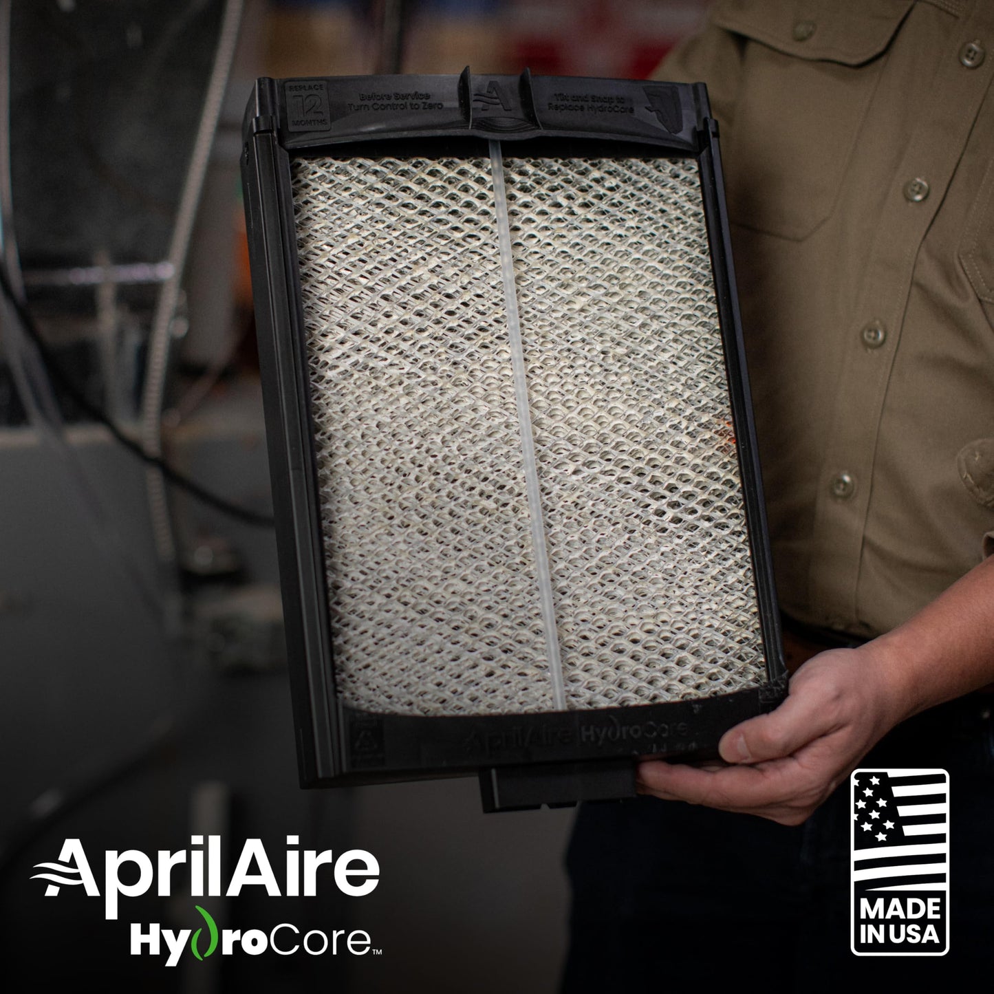 AprilAire HYDRLH Hard Water Maintenance Kit for 620 and 720 Series Humidifiers With HydroCore Water Panel Cartridge and Replacement Orifice