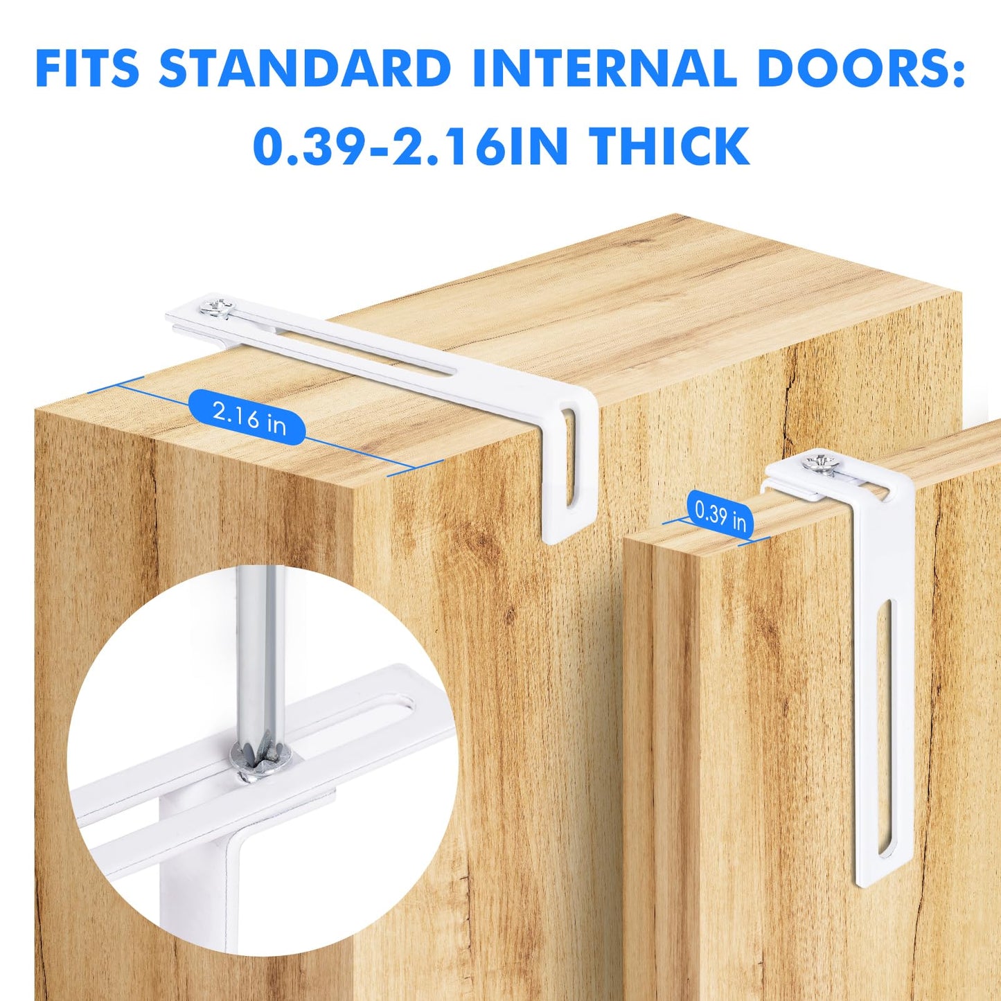 Magnetic Dry Erase Board for Doors, 30x20 Inch Whiteboard with Adjustable Long Arm Hook Mount - Easy to Install, Portable Hanging White Board for Home, Dorm Room, Office Cubicle & Small Spaces