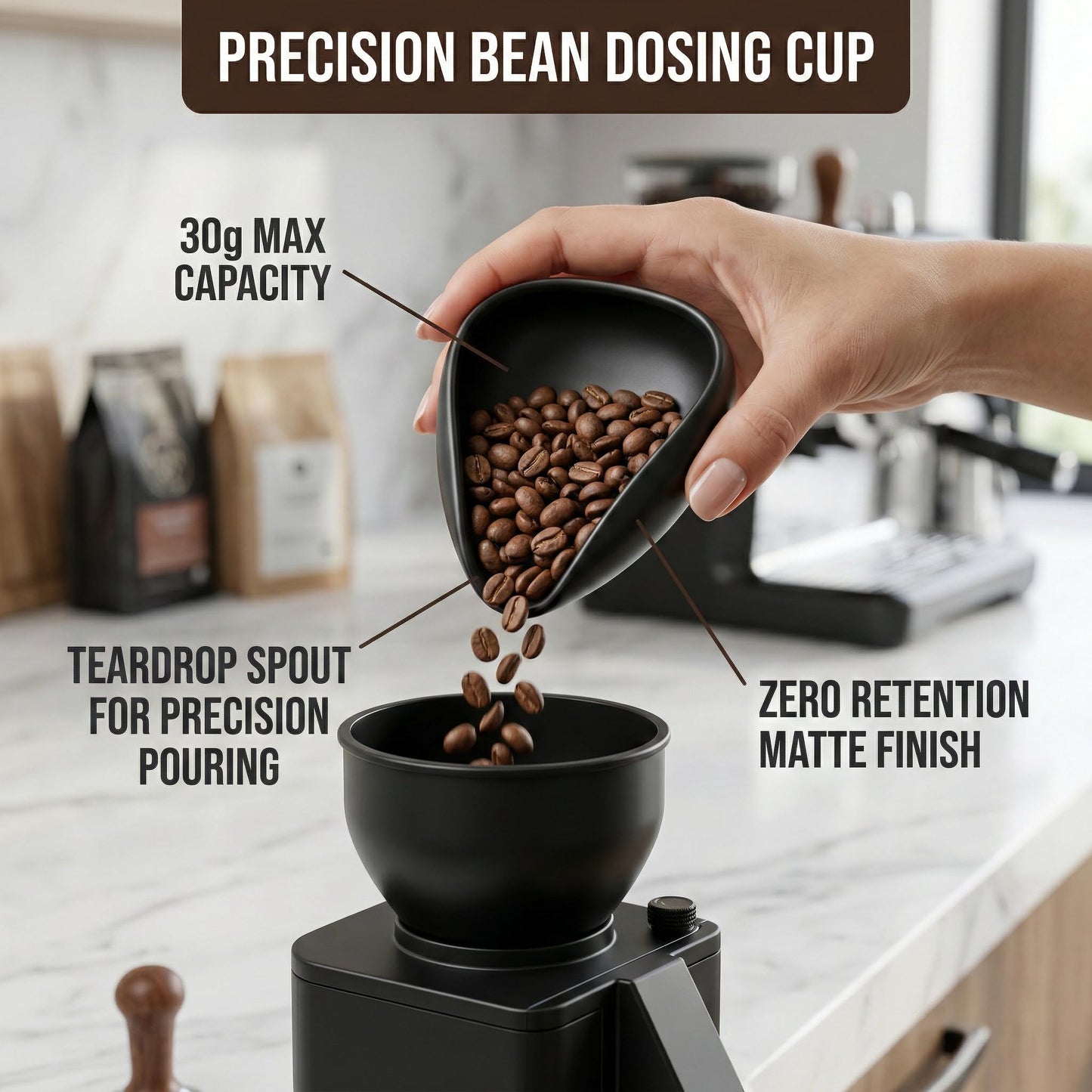 28PCS Espresso Accessories Kit, 51mm Espresso Tamper Tools, Espresso Machine Accessories Set with Wood Station, Distributor, WDT Tool, Puck Screen, Dosing Funnel, Powder Shaker, Latte Pen & Stencils
