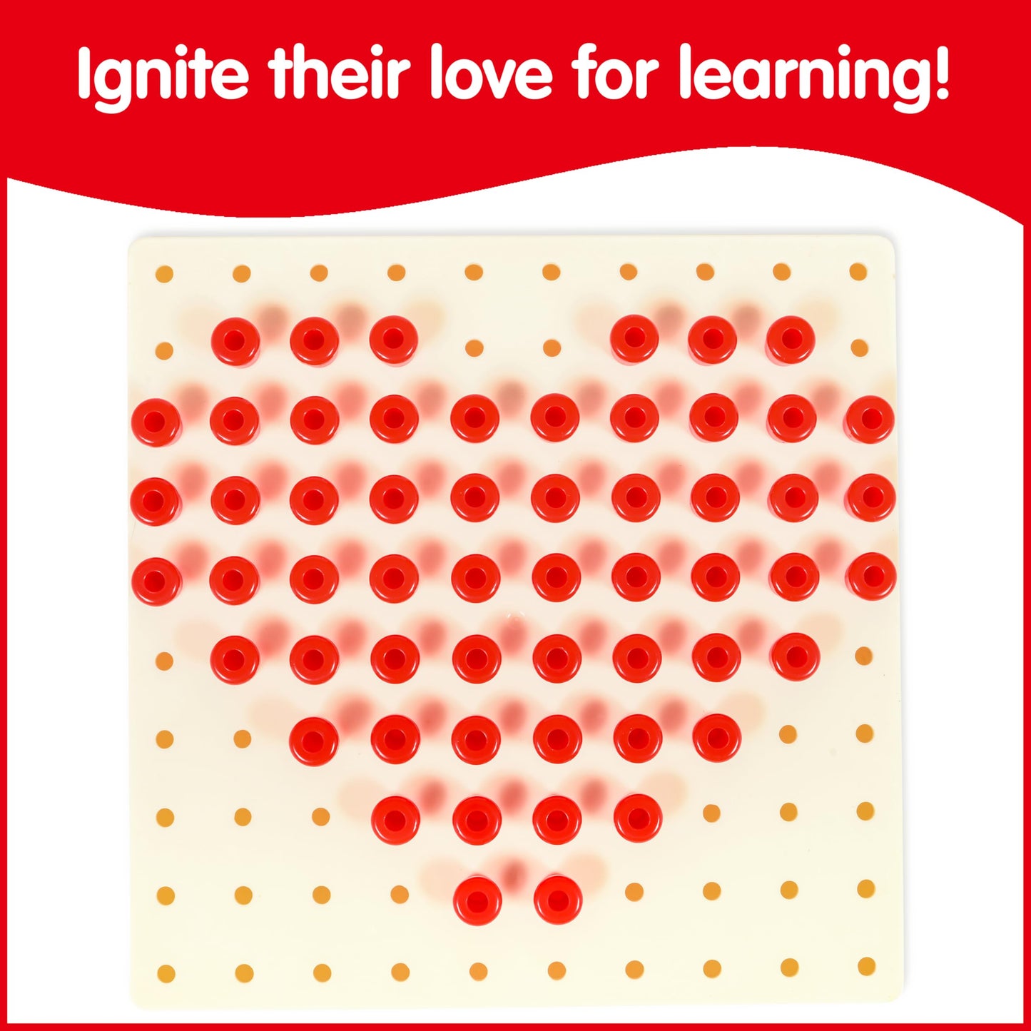 edxeducation Pegs and Peg Board Set | 1,000 Pegs and 5 Boards | Classroom and Occupational Therapy Resource | Fine Motor Skills Toy for Kids