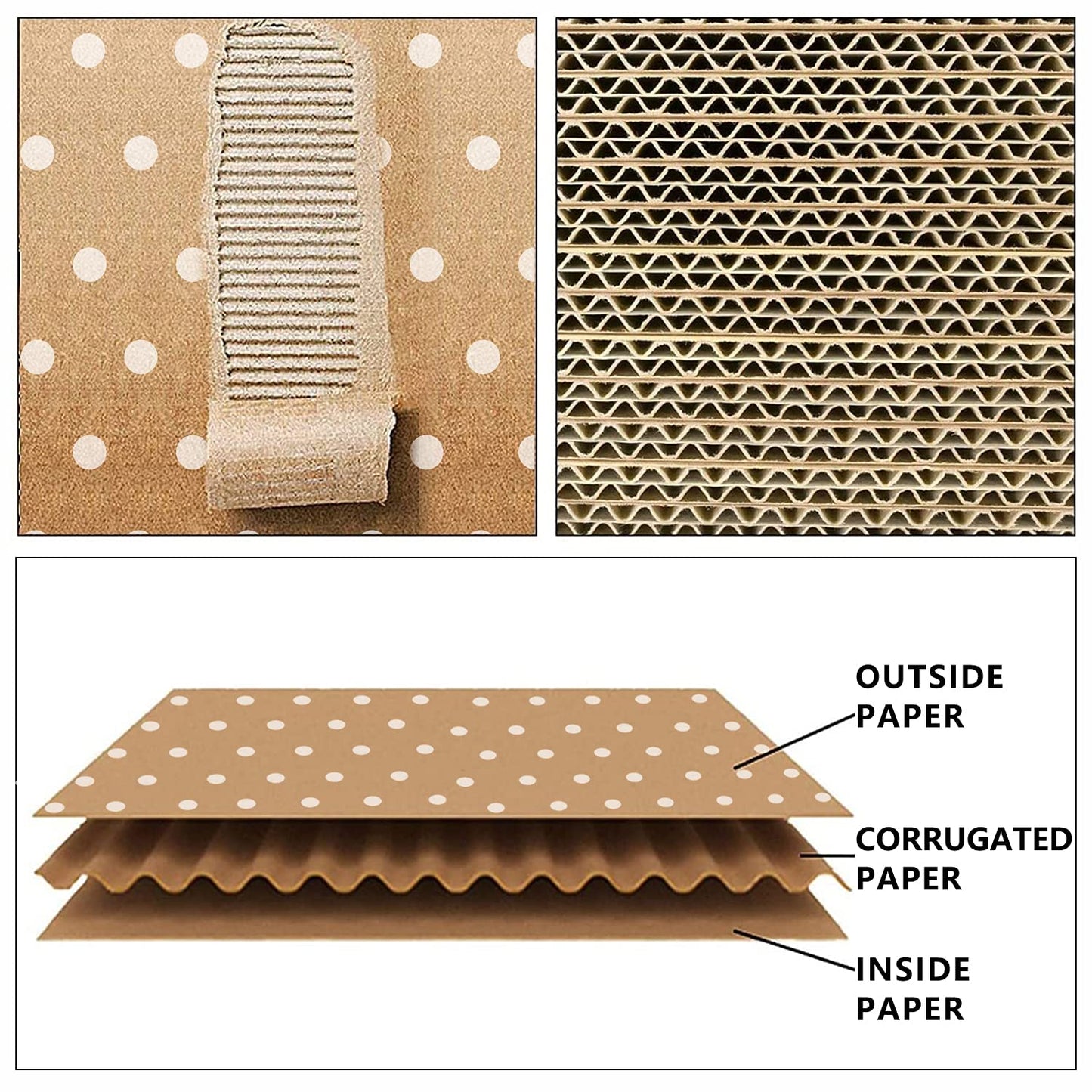 25 Pack Brown Corrugated Cardboard Mailer Boxes - Medium Mailing Boxes for Packaging, Shipping, Gift & Craft Packing, Recyclable (9" x 6" x 2")