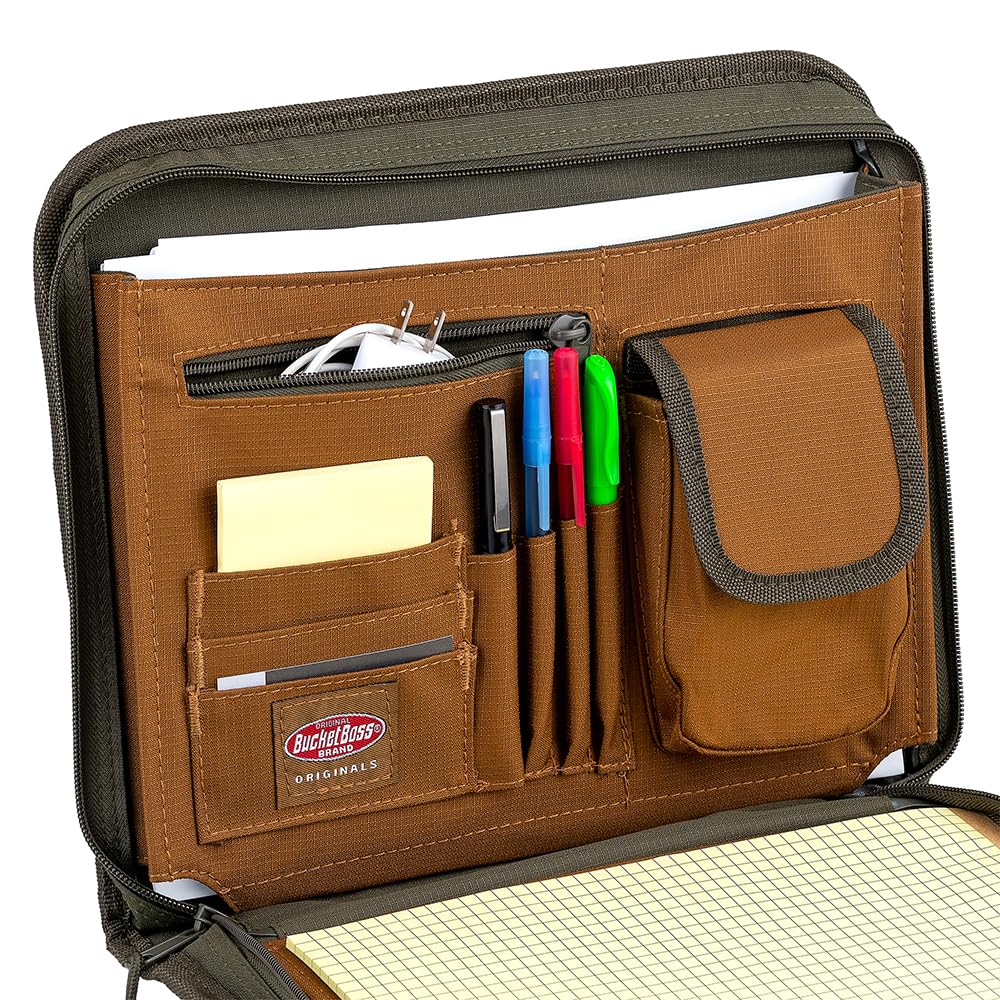 Bucket Boss - Contractor’s Portfolio, Tool Bags - Original Series (62200), Brown