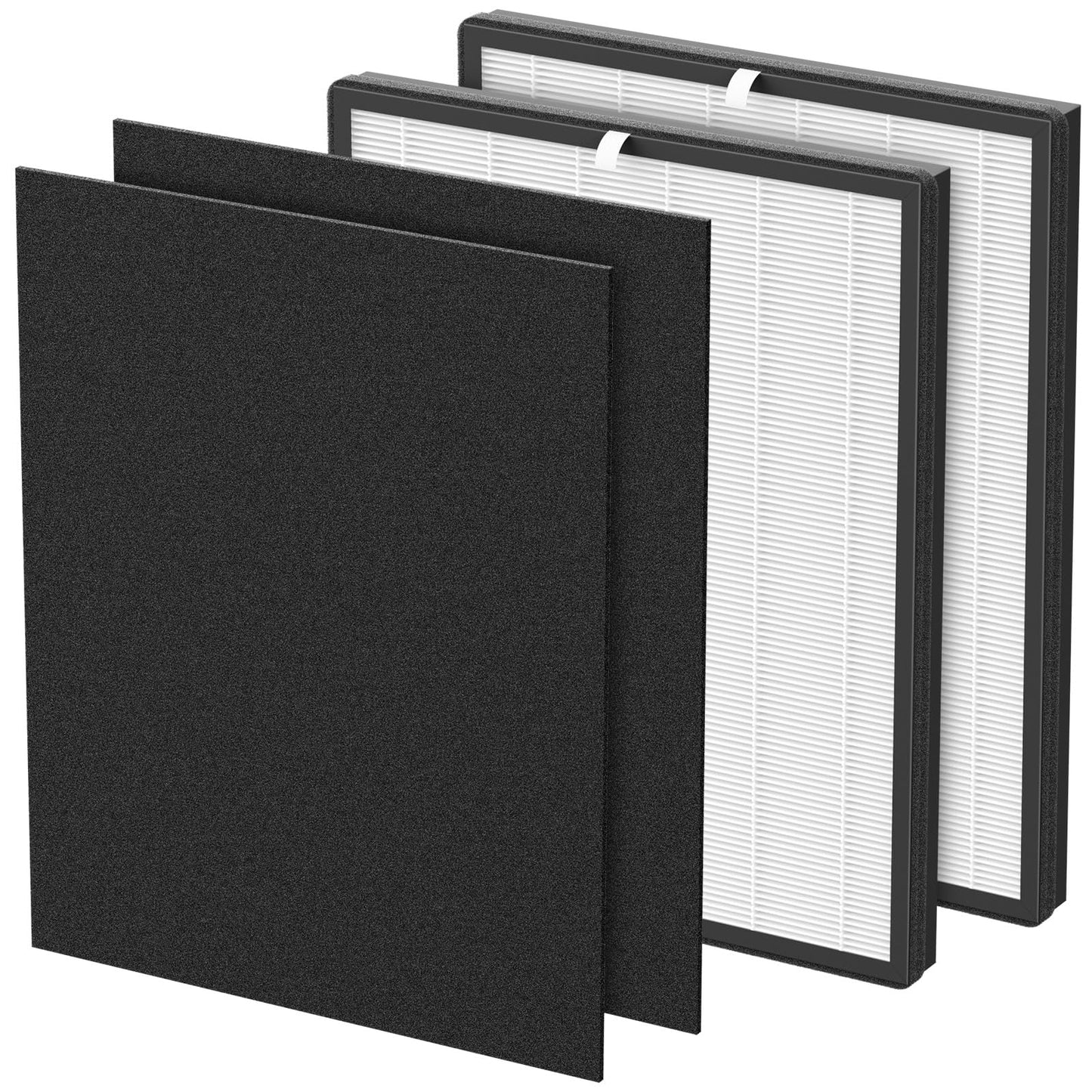 IC-4524 Replacement Filter Compatible with InvisiClean Claro Air Purifier IC-4524, for Home Large Room, Bedroom, True HEPA Replacement Filter with Pre-Filter, 2 Pack