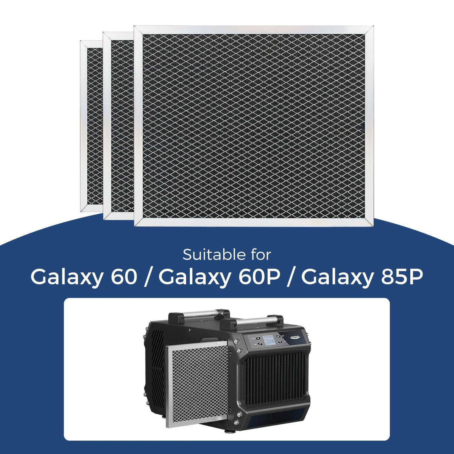 ALORAIR MERV-1 Filter Replacement Set for Crawl Spaces Dehumidifiers Galaxy 60 / Galaxy 60P / Galaxy 85P