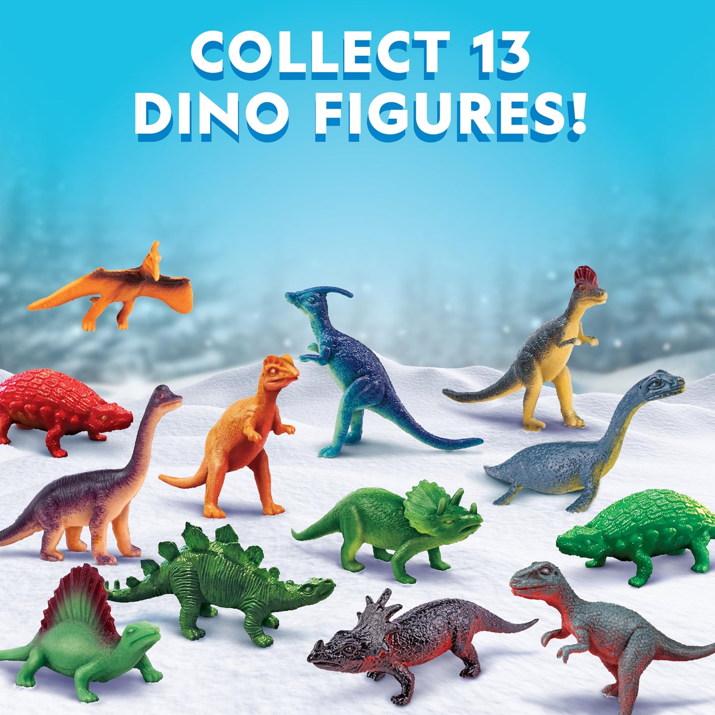 NATIONAL GEOGRAPHIC 2026 Dinosaur Advent Calendar - Countdown Calendar with 24 Dino Activities & Figures, Paint A Dinosaur Racer, Create a Clay T. Rex, Excavate a Dino Tooth Replica & More