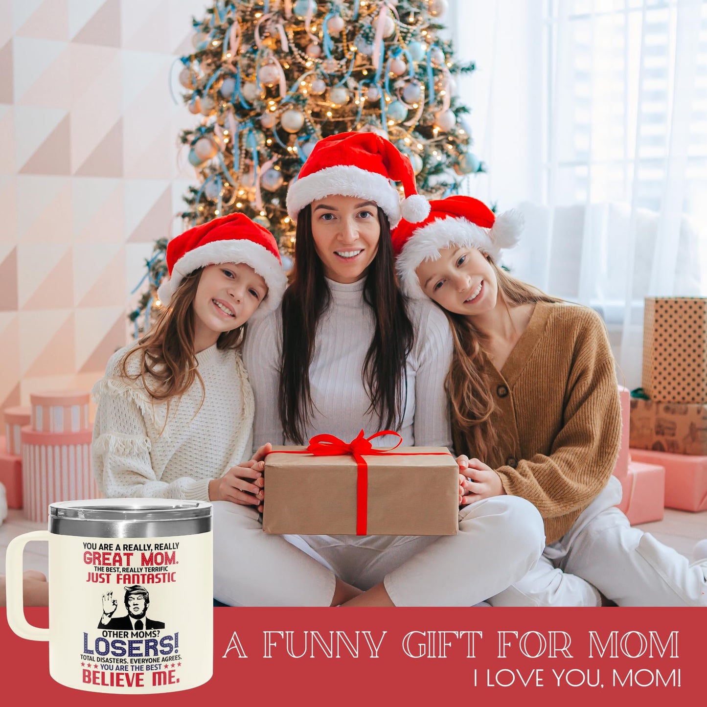 UMACVN Gifts for Mom from Daughter Son - Mothers Day Gifts for Mom Wife - Birthday, Valentines, Mother's Day, Christmas Gift Ideas for Moms - Gift for Mama, Moms, Mother from Kids - 14 Oz Coffee Mug