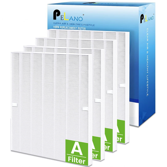 115115 Filter Replacements C535 Replacement Filters For Winix PlasmaWave C535, 5300, 6300, 5300-2, 6300-2, P300, 9000, 5000, 5000B Air Purifier, for Winix Size 21 Filter A - 4 Pack Hepa Only