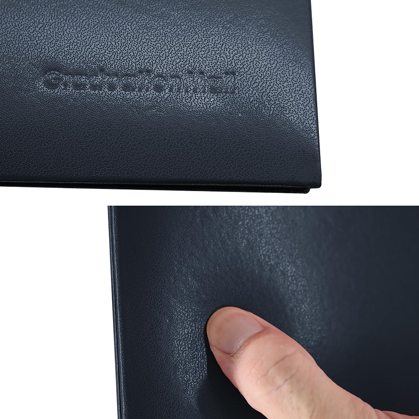 GraduationMall 8.5"x11" Smooth Padded Diploma Cover Certificate Holder Darkblue,12-Packs