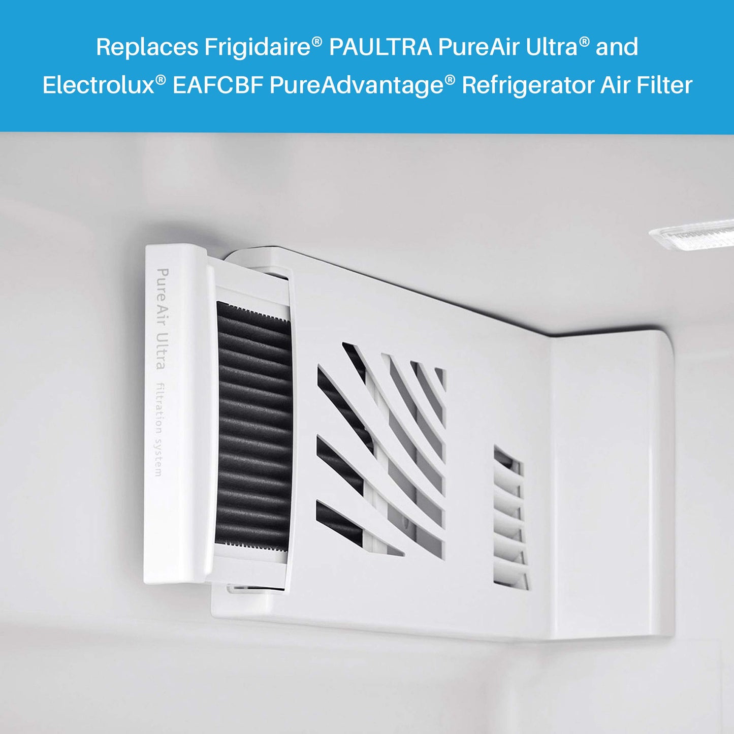SpiroPure SP-FRAIR Refrigerator Fresh Air Filter Replacement for EAFCBF, PAULTRA, 242047804, 242047801, 242061001, SCPUREAIR2PK, 241754001, 242017800, 241791601, SCPUREAIRU, 241754002 (6 Pack)