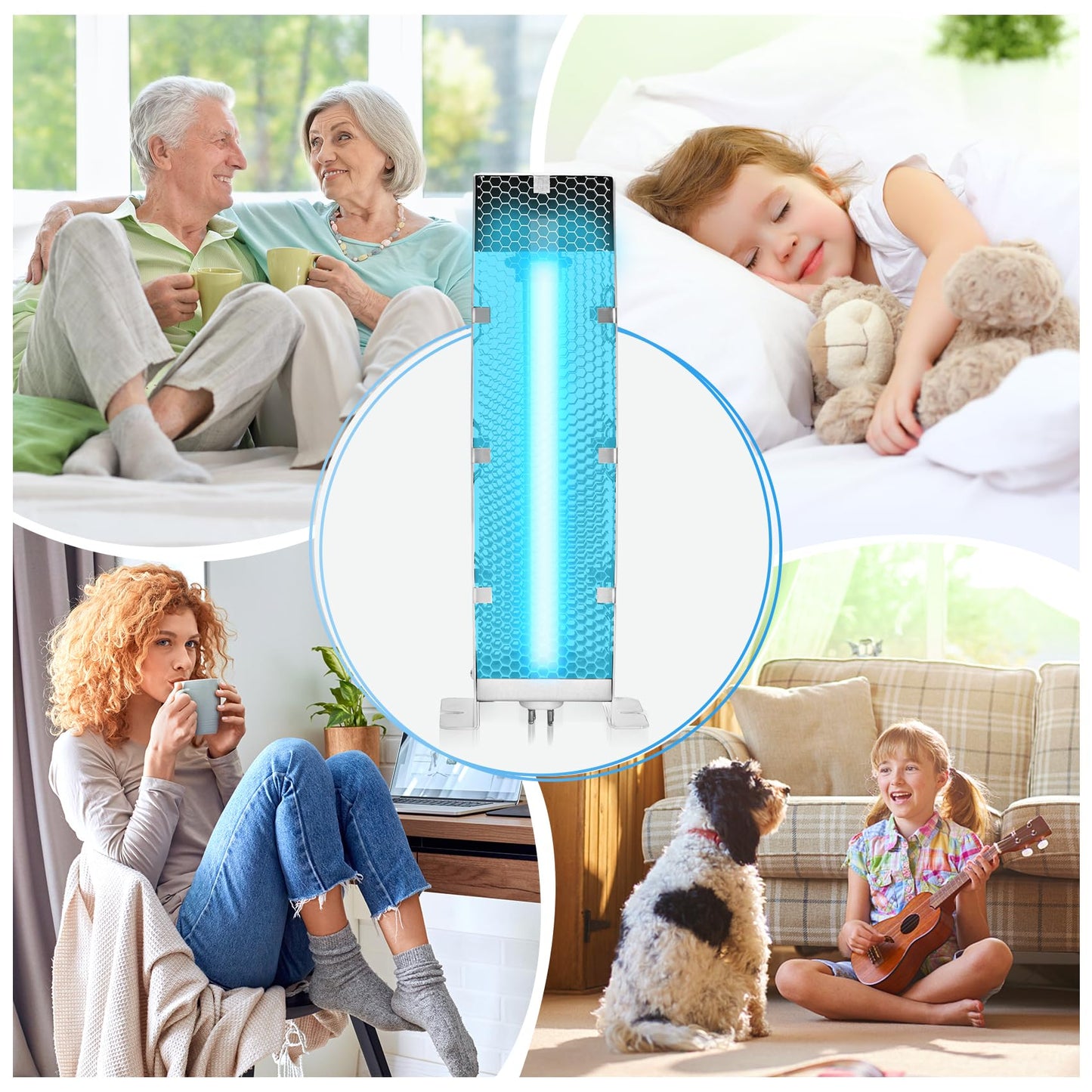 2026 Upgrade Air Scrubber Advanced Replacement Bulb,Photocatalytic Oxidation (PCO), 9 Inch Cell & Üv Bulb (Ozone-Free) Replacement for Activetek InDuct 2000,A1013A,A1013C,A1013P,A1013Q, A1013U, 1 Pack