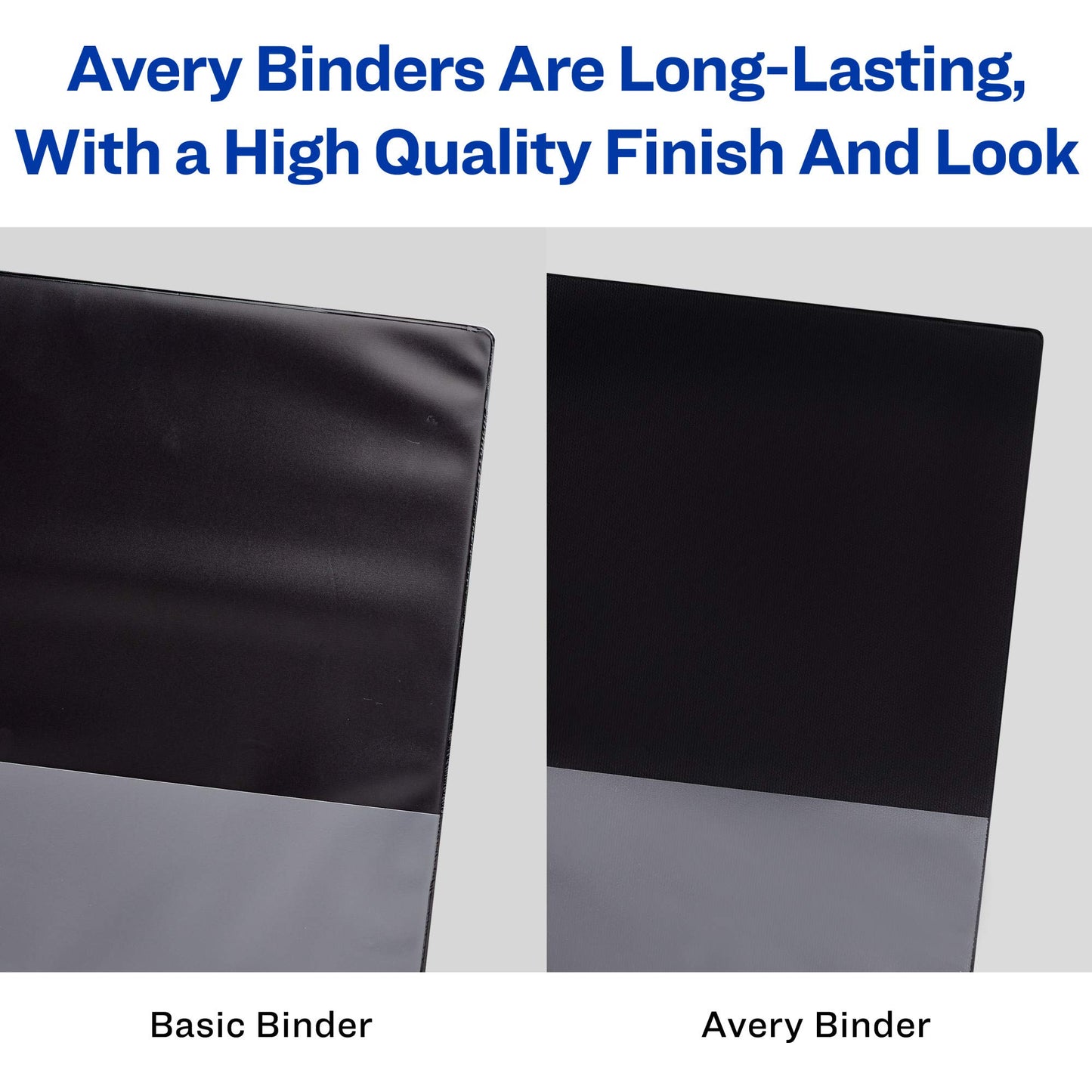 Avery Heavy-Duty View 3 Ring Binder, 5 Inch One Touch EZD Rings, 2.3/4.8 Inch Spine, 1 Pacific Blue Binder (79817)