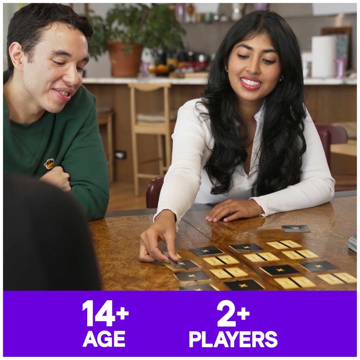 Spin Master Games, Hard to Get, Find the Secret Word Clue Card Game with Hilarious & Challenging Prompts, Easy Indoor Activity, 2-10 Players, Ages 14 & Up