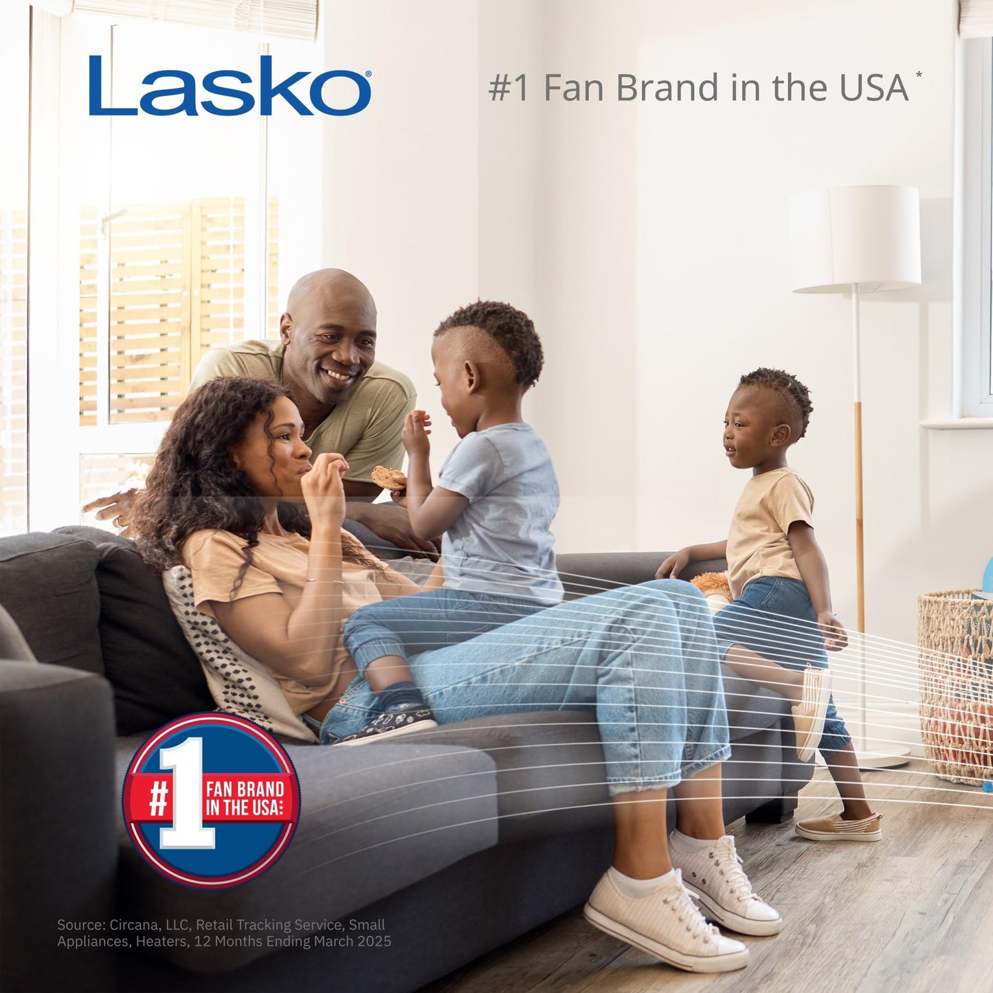Lasko 12" Oscillating Table Fan for Home, Offices, Bedrooms, Living Rooms, 3-Speeds, Widespread Oscillation, Tilt-Back Fan Head, Portable, White, 2012
