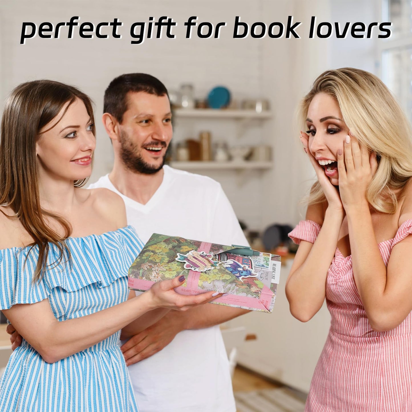 Blind Date with a Book,Blind Books Date,Book Lovers Gifts for Women Family Friends or Yourself,Book Themed Bookish Gifts for Book Lovers (Mystery/Thriller)