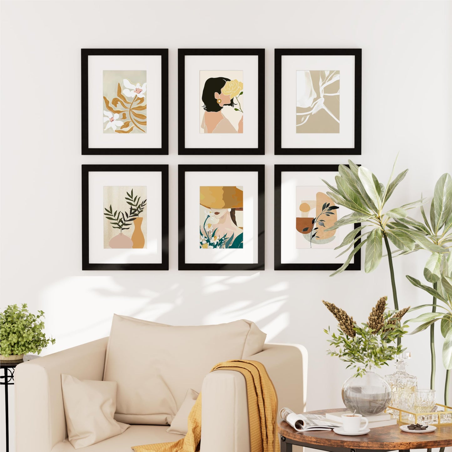 decorUhome 8x10 Picture Frame Set of 10, Display Photos 5x7 with Mat or 8x10 Unmatted for Picture Frames Collage Wall Decor, Black