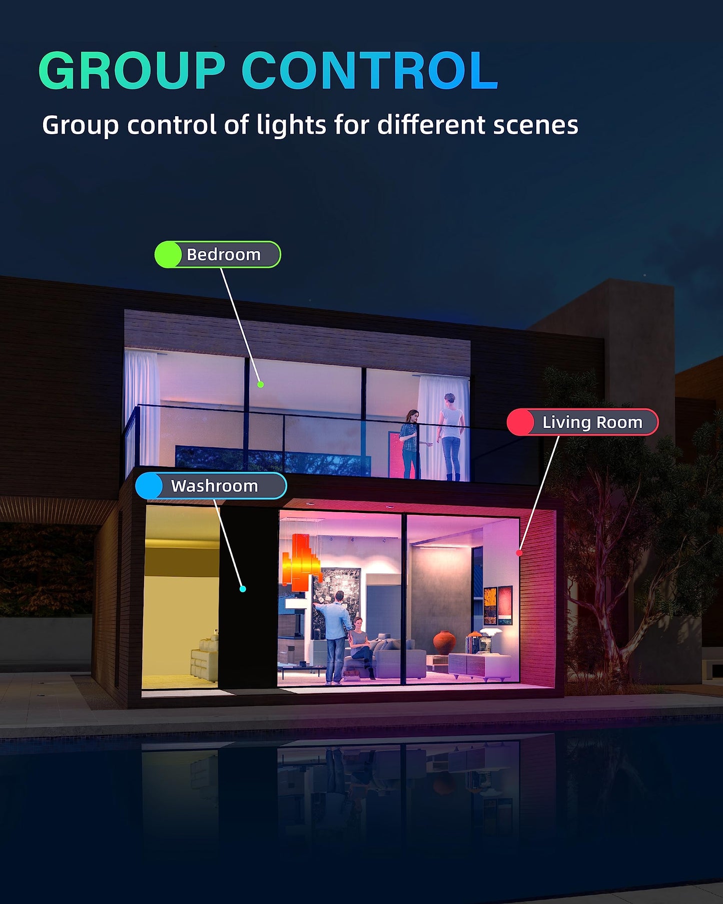 12 Pack Smart Recessed Lighting 4 Inch, 4 Inch LED Recessed Lights 9W 700LM, Smart Downlight with Junction Box Compatible with Alexa/Google Assistant and Siri - ETL and Energy Star Certified