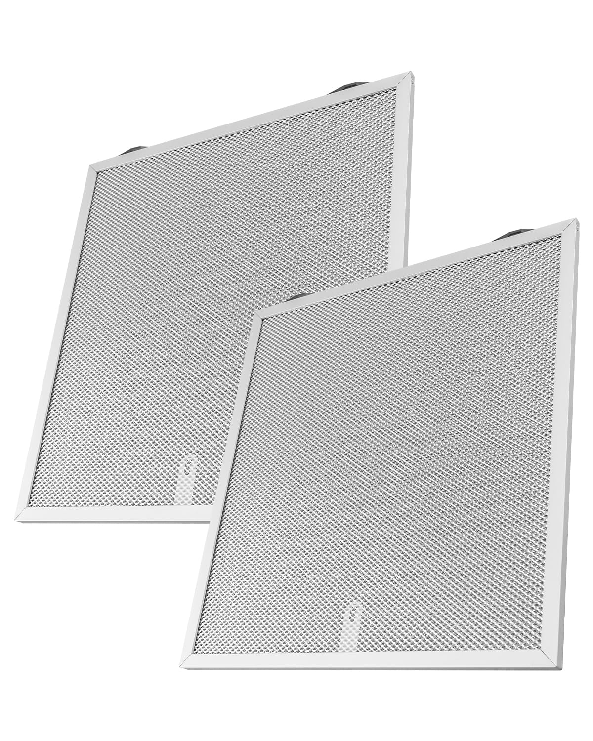 2 Pcs Range Hood Grease Filter Fit for Broan Nutone, 12.84 x 13.69 x 0.38 Inch Range Hood Aluminum Mesh Vent Filter Replace S99010436 99010436 BKSA130WW