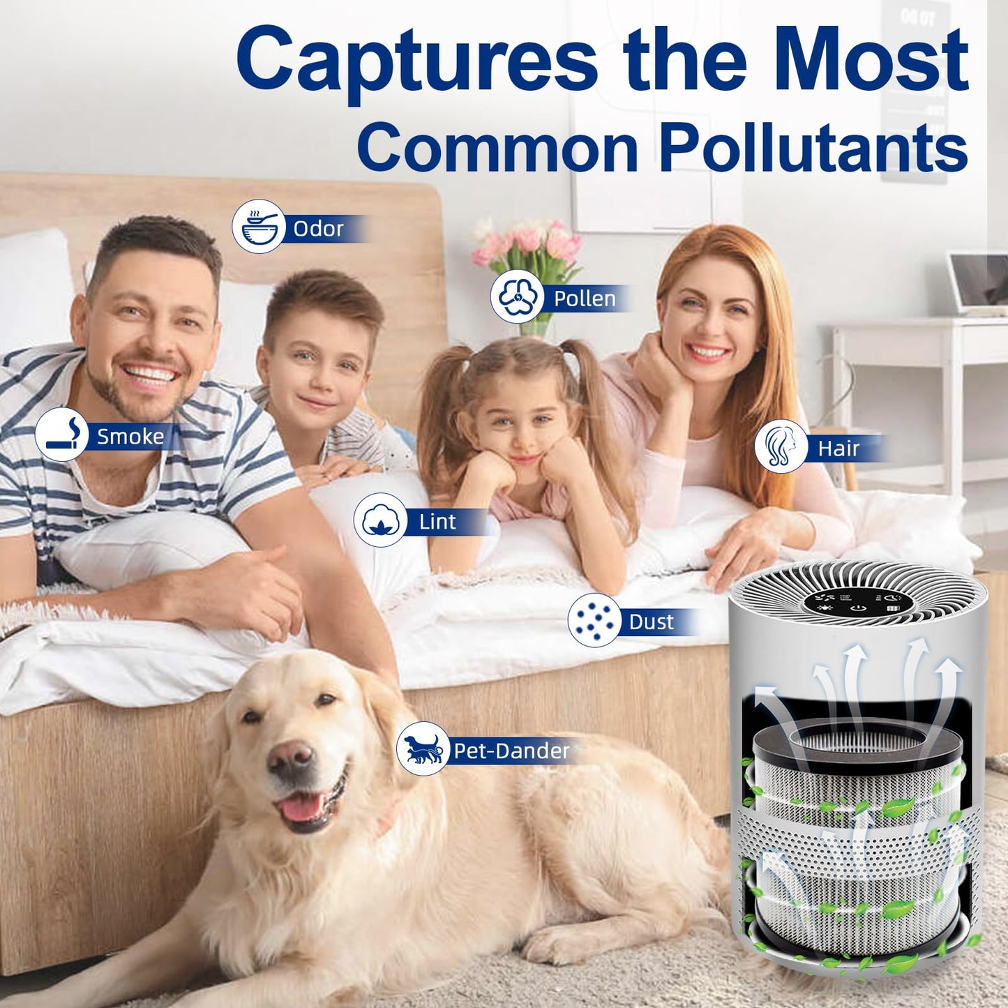 2801 Replacement Filter Compatible with Bissell MYair Personal Air Purifier 2780 2780A 2780B 2780P and 27809 - Compare to My Air Part 2801, High Efficiency Activated Carbon Filters (2 Pack)