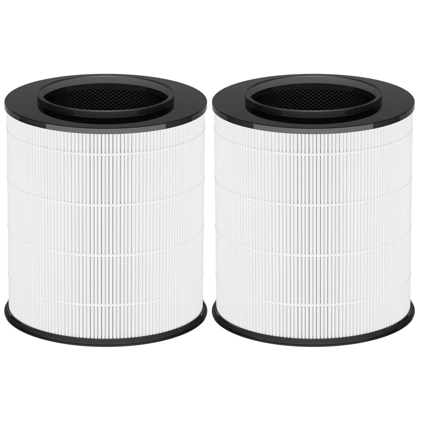 CHAMONNY 12030 Filter Replacement, Compatible with Clorox Medium Room Air Purifier 11030 & 11031, 1,000 Sq. Ft. Capacity, 2Pack (12030 Filter)