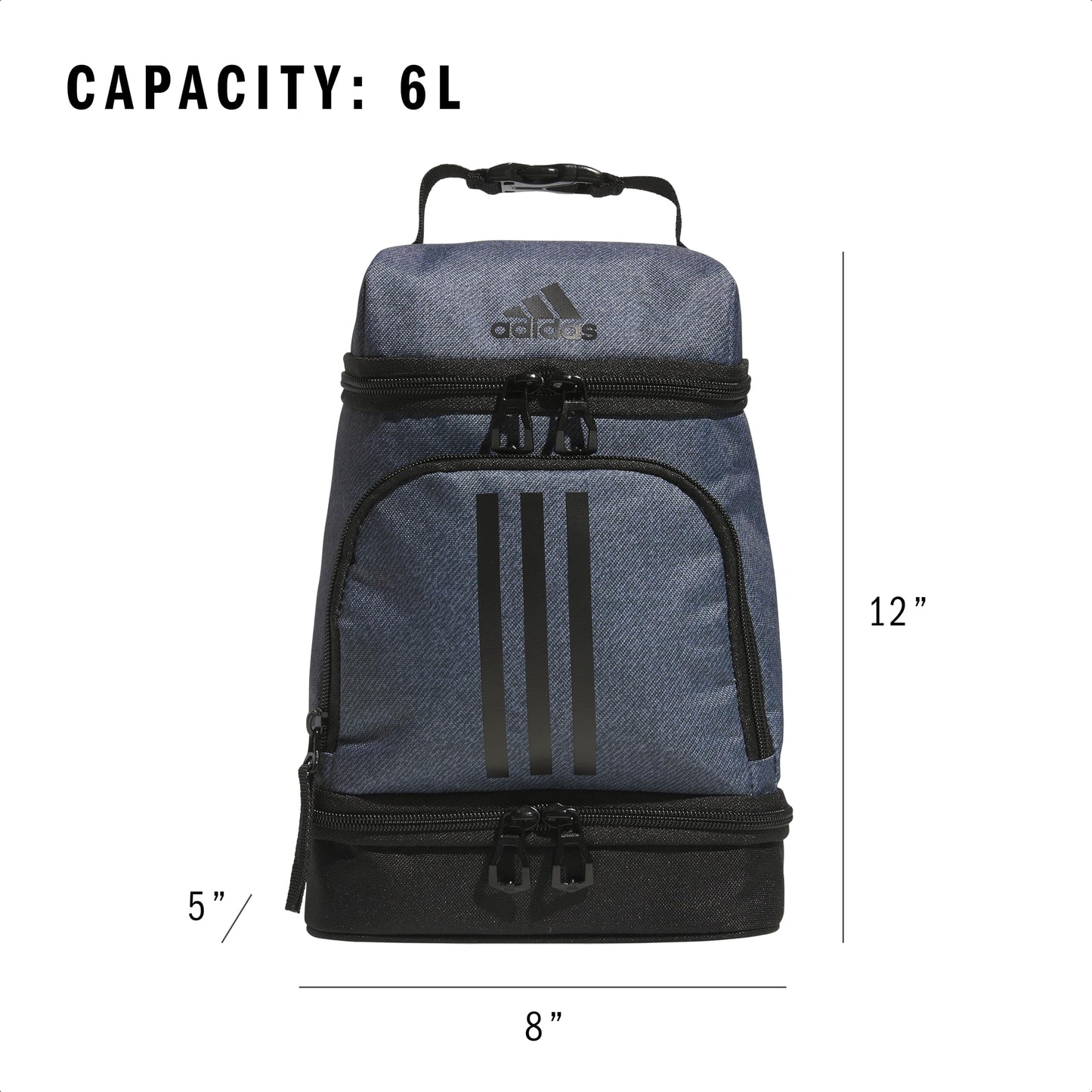 adidas Excel Lunch Bag – Insulated Cooler Lunchbox, 6L