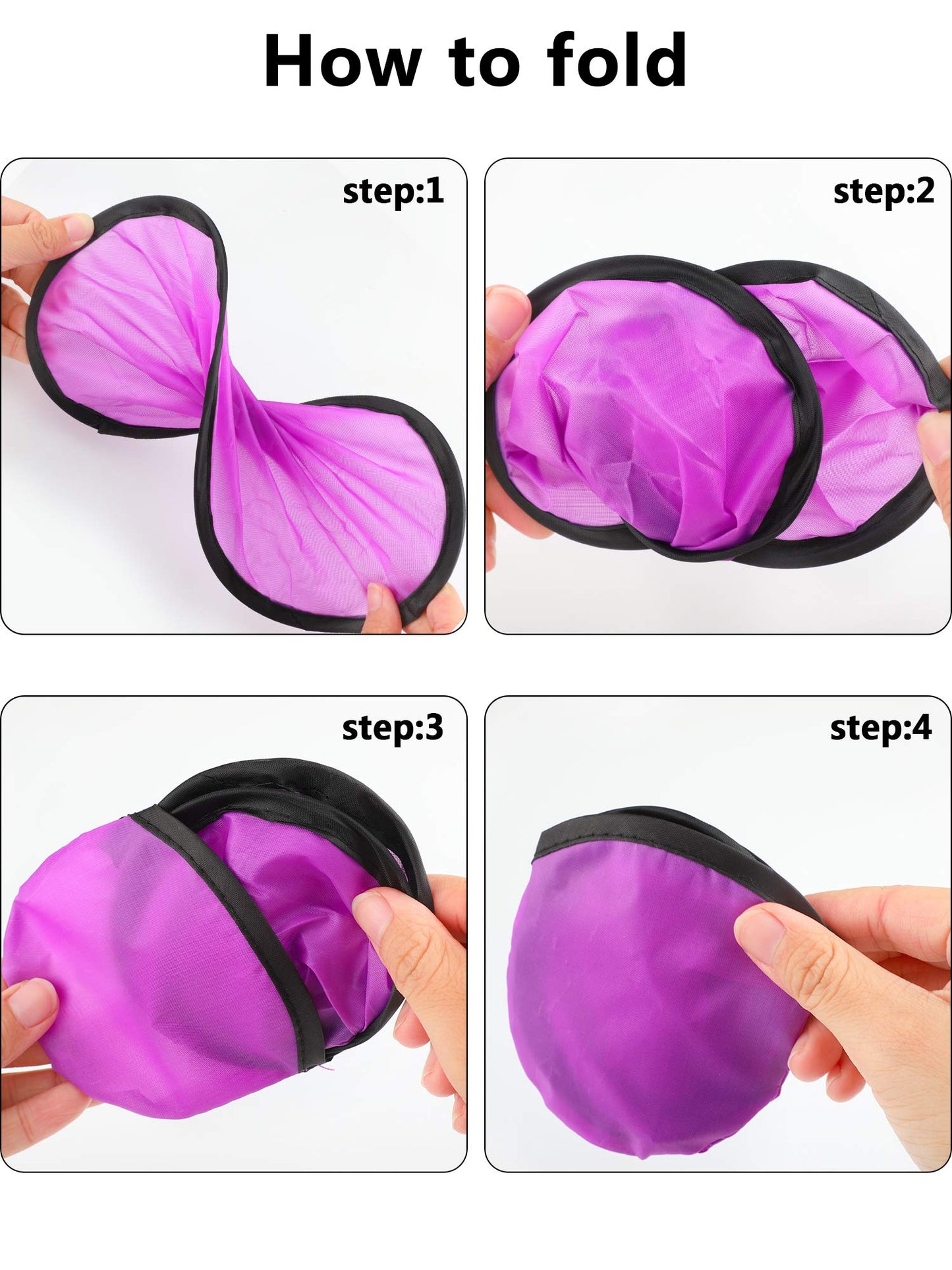 Gejoy Foldable Flying Disc Fans Bulk with Bag 9.8 Inch DIY Sublimation Handheld Cooling Fan Beach Flying Disc for Summer Outdoor Games Activities Birthday Wedding Party Favors(Mixed Color,208 Pcs)