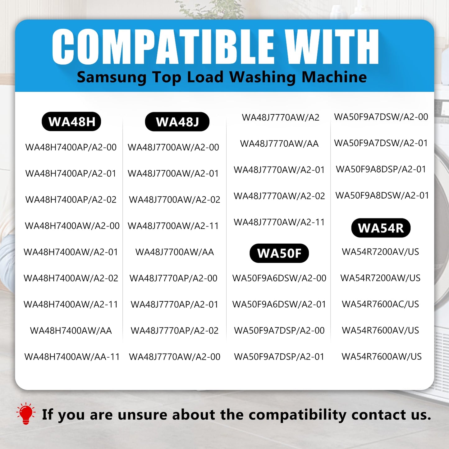 【Upgraded】DC97-16350V Washer Suspension Rods (27.6 IN) - Replace DC97-16350Y DC97-18610C - for Samsung WA54R7200AW/US WA54R7600AC/US WA52A5500AV/US WA48H7400AP/A2 WA48J7700AW/A2