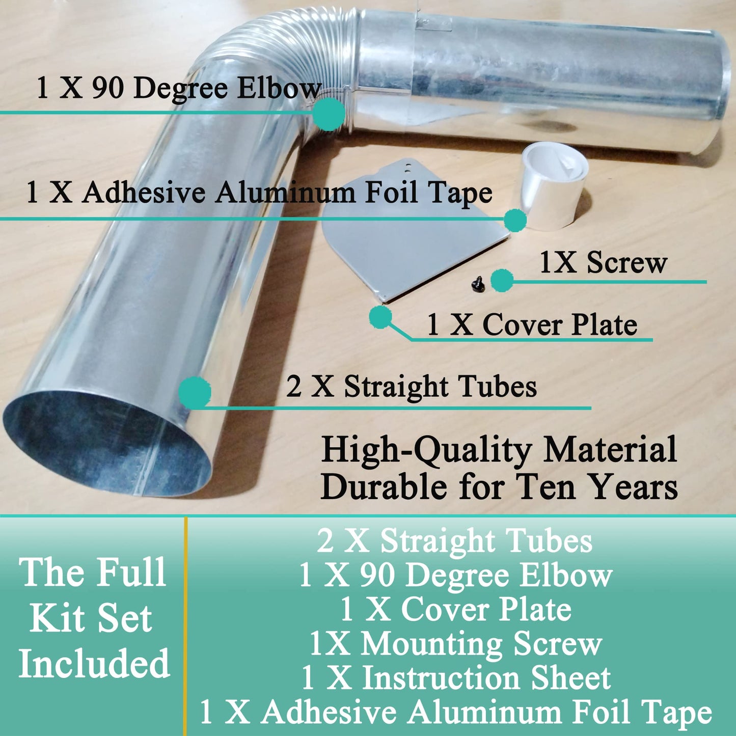 3911EZ9131X 383EEL9001B Side Vent Kit Universal for LG Dryer, Venting Kit Assembly Compatible with Kenmore/sears, Replacement Part AP4438852 Exhaust Out Either Side or Bottom
