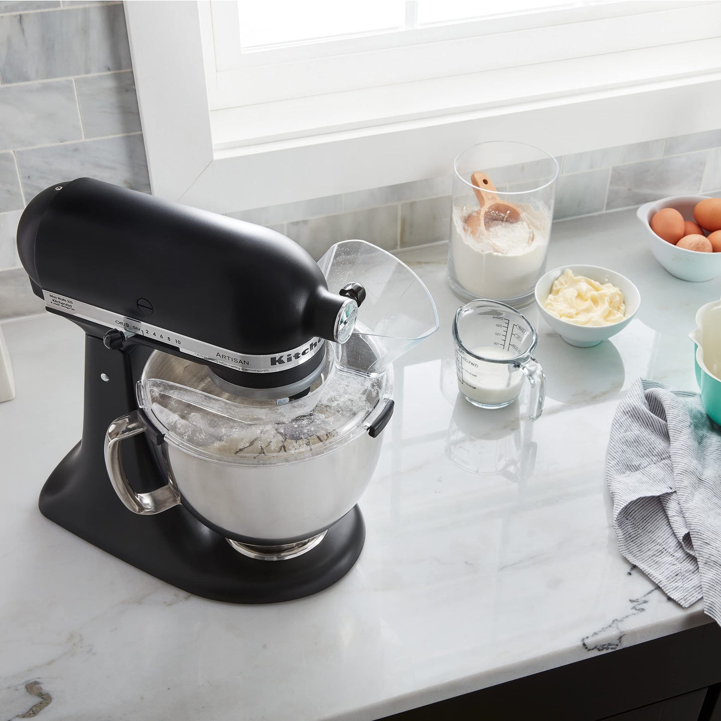KitchenAid KSMTHPS Secure Fit Pouring Shield, Tilt Head Mixers
