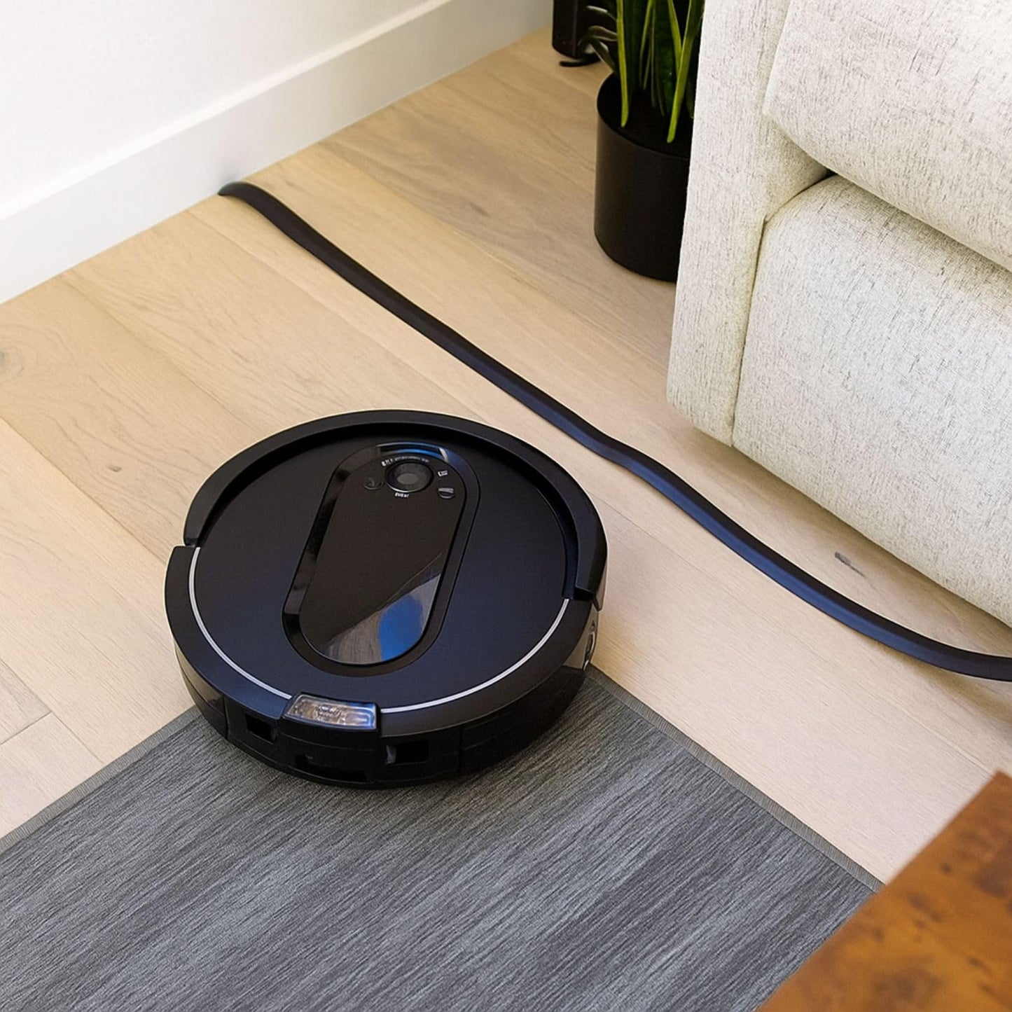 Nispira Magnetic Boundary Tape - Marker Strips for Robotic Vacuums Compatible with Neato Shark Robot Vacuums Boundary Marker Strip Belt (2 Rolls) NOT for Other Brands