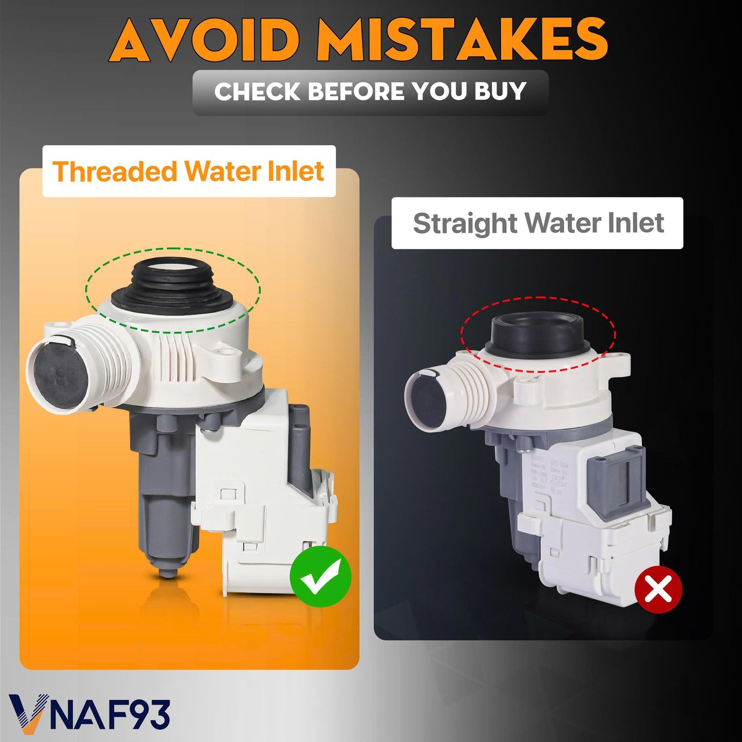 Whirlpool WTW4816FW2 WTW4715EW2 WTW4810EW2 WTW4816FW1 WTW4850HW1 WTW4850HW2 WTW4855HW2 WTW4950HW1 WTW4950HW2 WTW4955HW1 WTW4855HW0 WTW4915EW2 WTW4955HW2 WTW4950HW0 WTW4955HW0 Washer Drain Pump