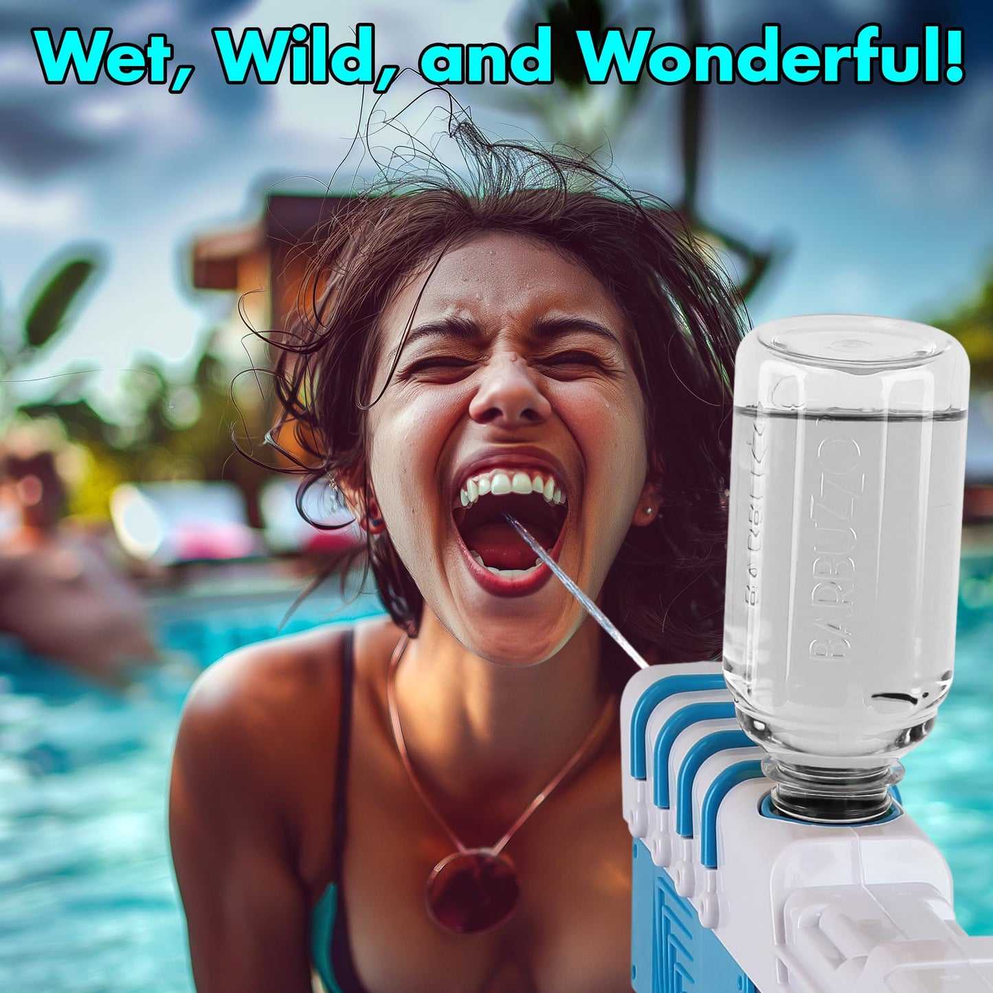 Funwares 6oz Beverage Dispenser – Food-Safe, Leak-Resistant, Mess-Free Fun - White Elephant Gifting