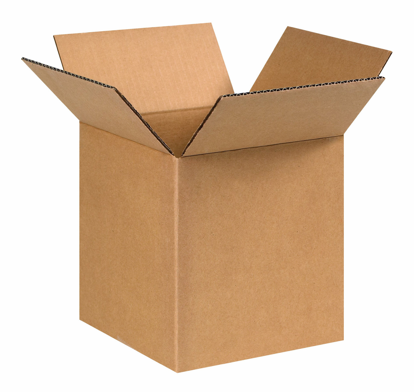Box USA 889 Corrugated Cardboard Box 8" L x 8" W x 9" H, Kraft, for Shipping, Packing and Moving (Pack of 25)