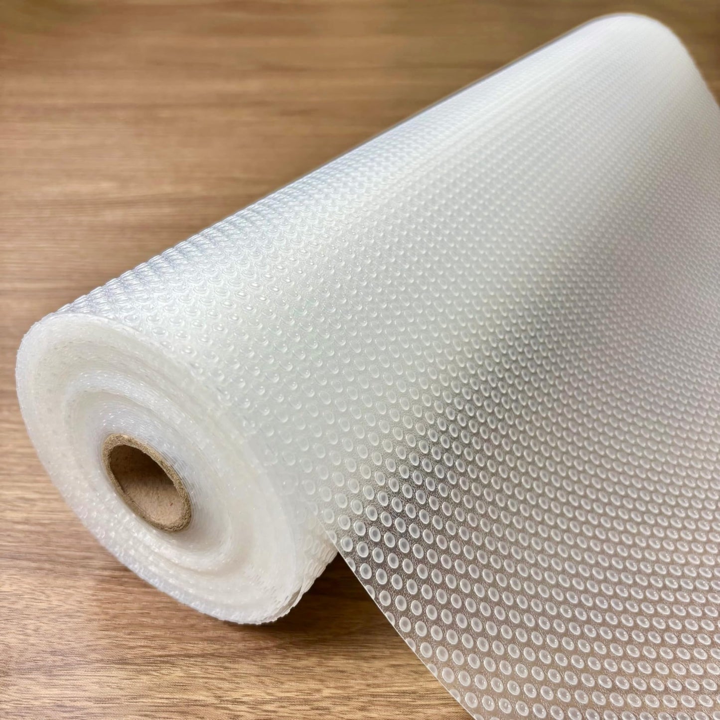 EVALAND Shelf Liners for Kitchen Cabinets Non-Adhesive 19.6" x 33 FT Clear Drawer Liner Non Slip, Washable Cabinet Liner, Waterproof Shelf Liners for Cabinets, Refrigerator Bathroom Pantry - Thickened