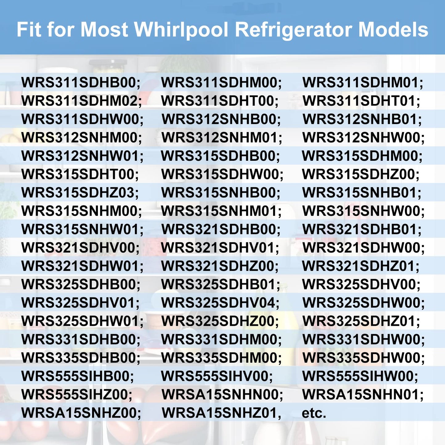Sikawai 2 Pack W11239961 W10900538 Door Shelf Bin Replacement - Fit for Whirlpool Refrigerator WRS311SDH//WRS325SDH/WRS321SDH Replaces 4591452 W10900538 AP6333410 PS12578777 EAP12578777