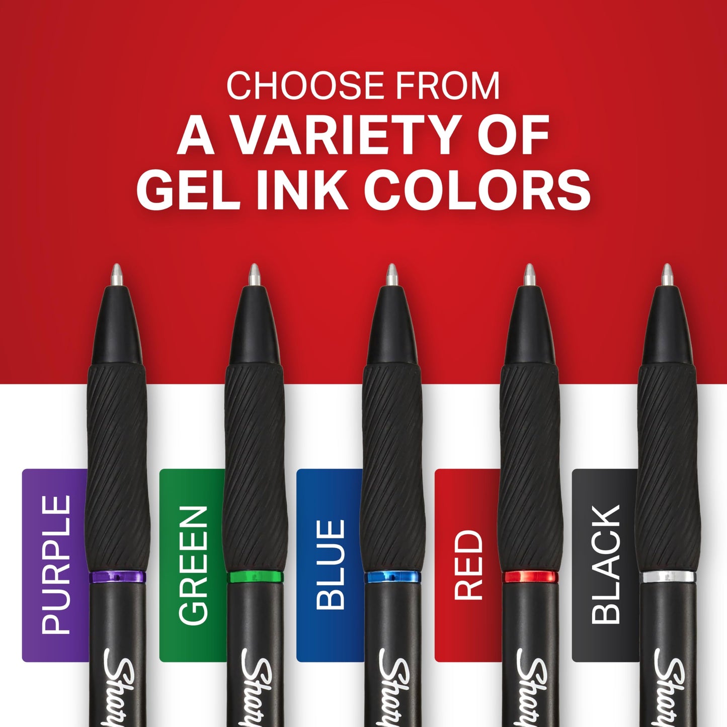 Sharpie S-Gel, Gel Pens, Bold Point (1.0mm), Blue Ink Gel Pen, 36 Count