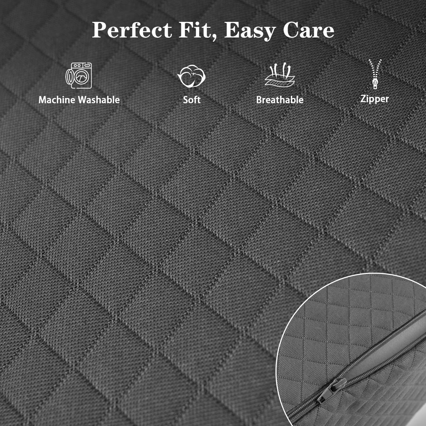 Hapiclody Leg Elevation Pillow for After Surgery – Adjustable Height Knee Surgery Recovery Leg Support Pillow, Designed for Knee Replacement Recovery, Single Leg Elevating Wedge