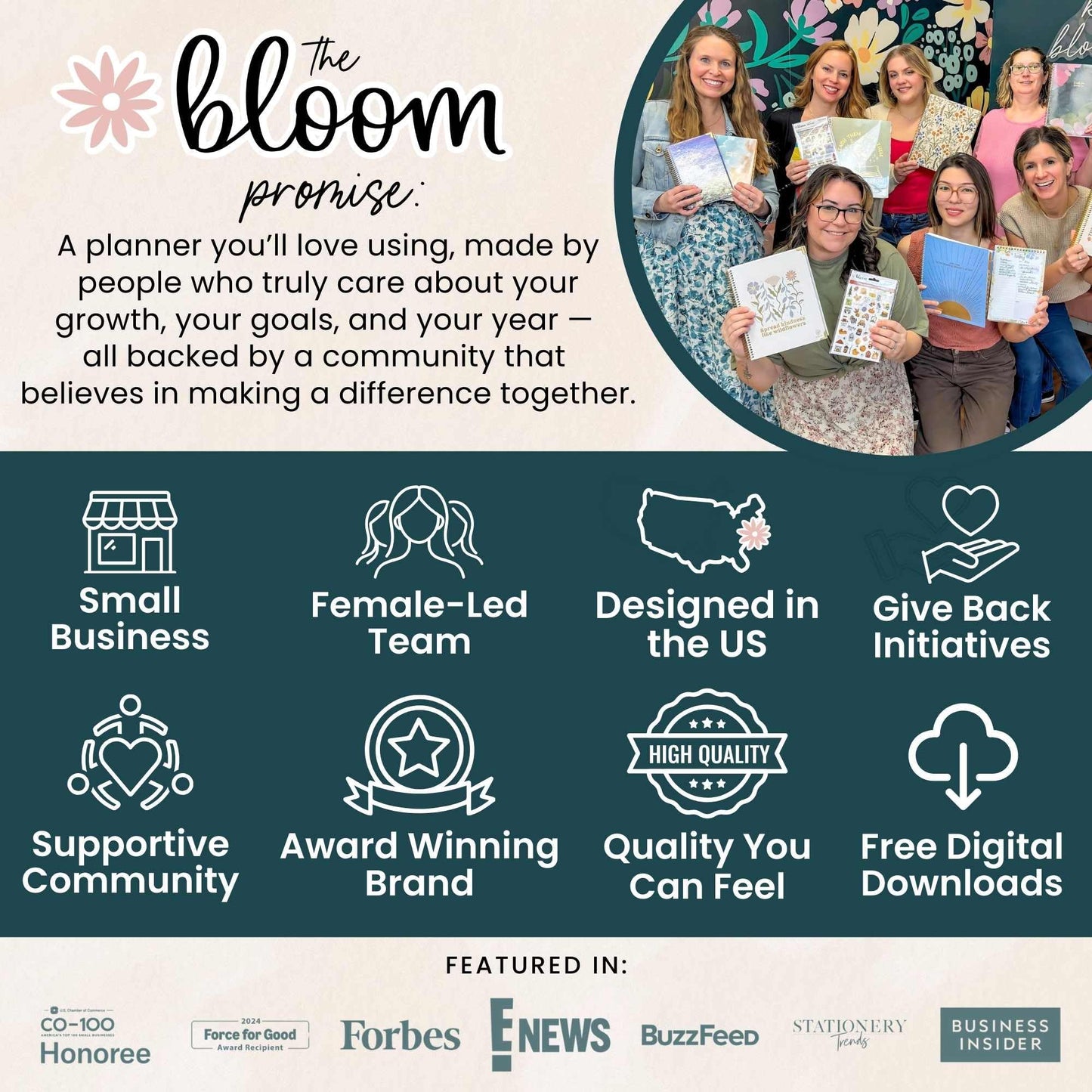bloom daily planners 2026-2027 Academic Year Teacher Planner & Calendar - 7 Period Lesson Plan Organizer Book for Classroom or Homeschool - 9" x 11" (Interchangeable Cover) - Bold & Bright