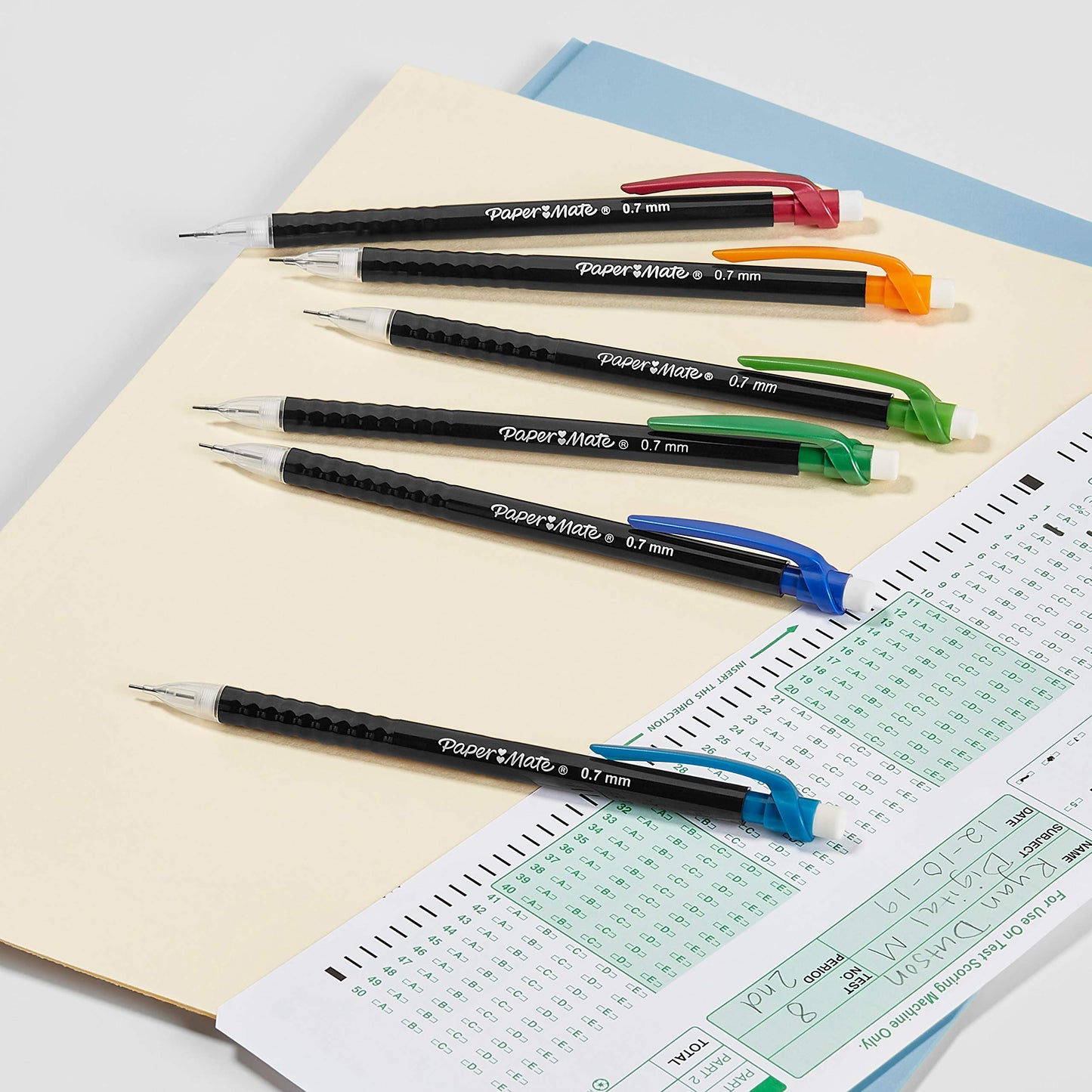 Paper Mate Mechanical Pencils 0.7mm Write Bros. Classic Number 2 Pencil Set Office Supplies Classroom Supplies Sketching Pencils Drafting Great for Standardized Testing 144 Count, Pack of 6
