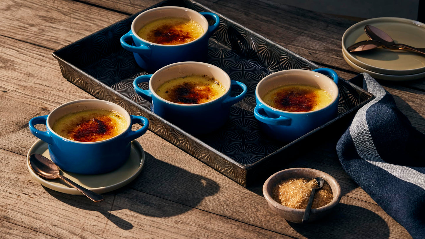 Le Creuset Stoneware Mini Round Cocotte, 14 oz., Marseille