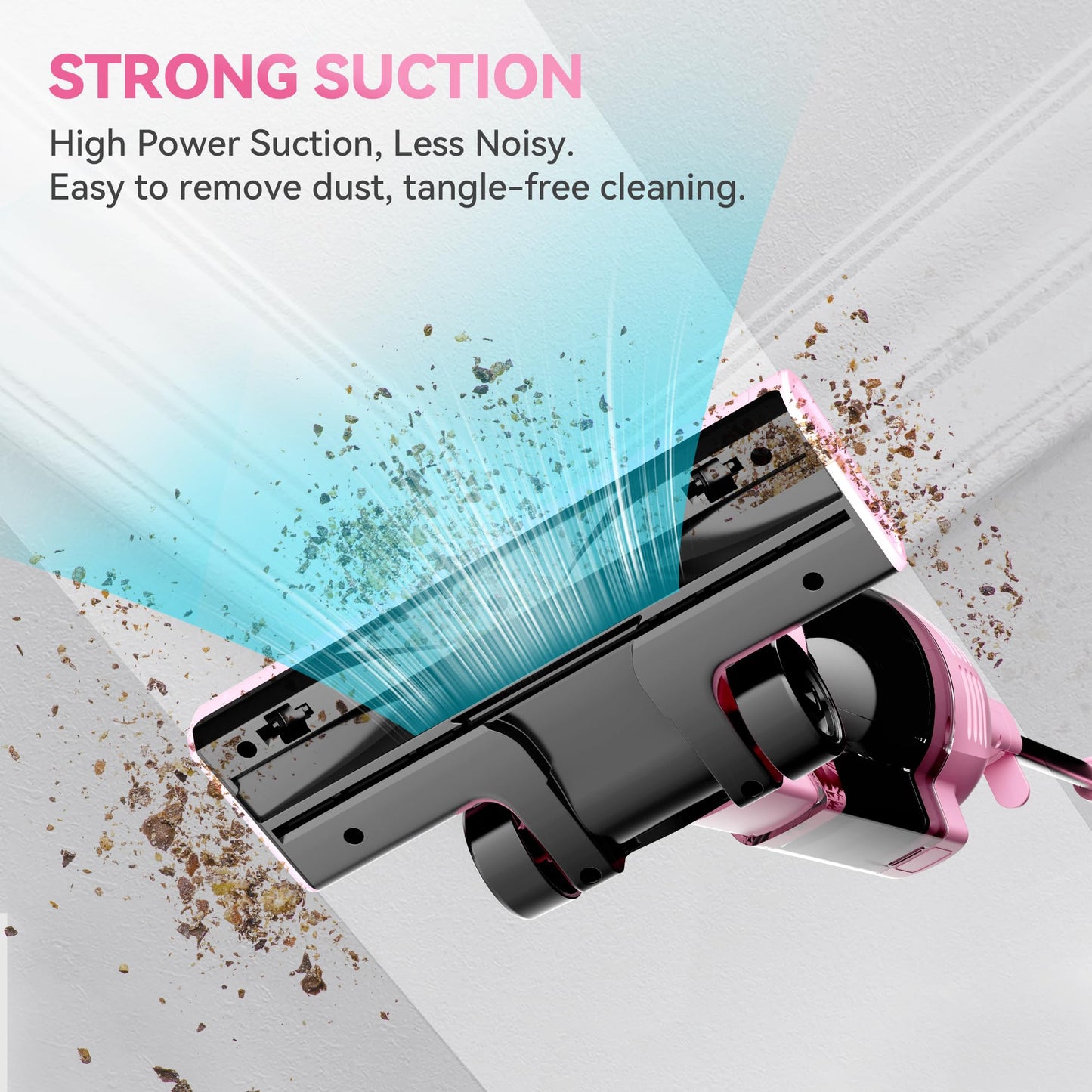 Vazone R6X Corded Stick Vacuum Cleaners for Home, 20Kpa Powerful Suction Stick Vacuum with 16Ft Cord, 2 in 1 Lightweight Handheld Vacuum Cleaner for Hardwood Floor Pet Hair