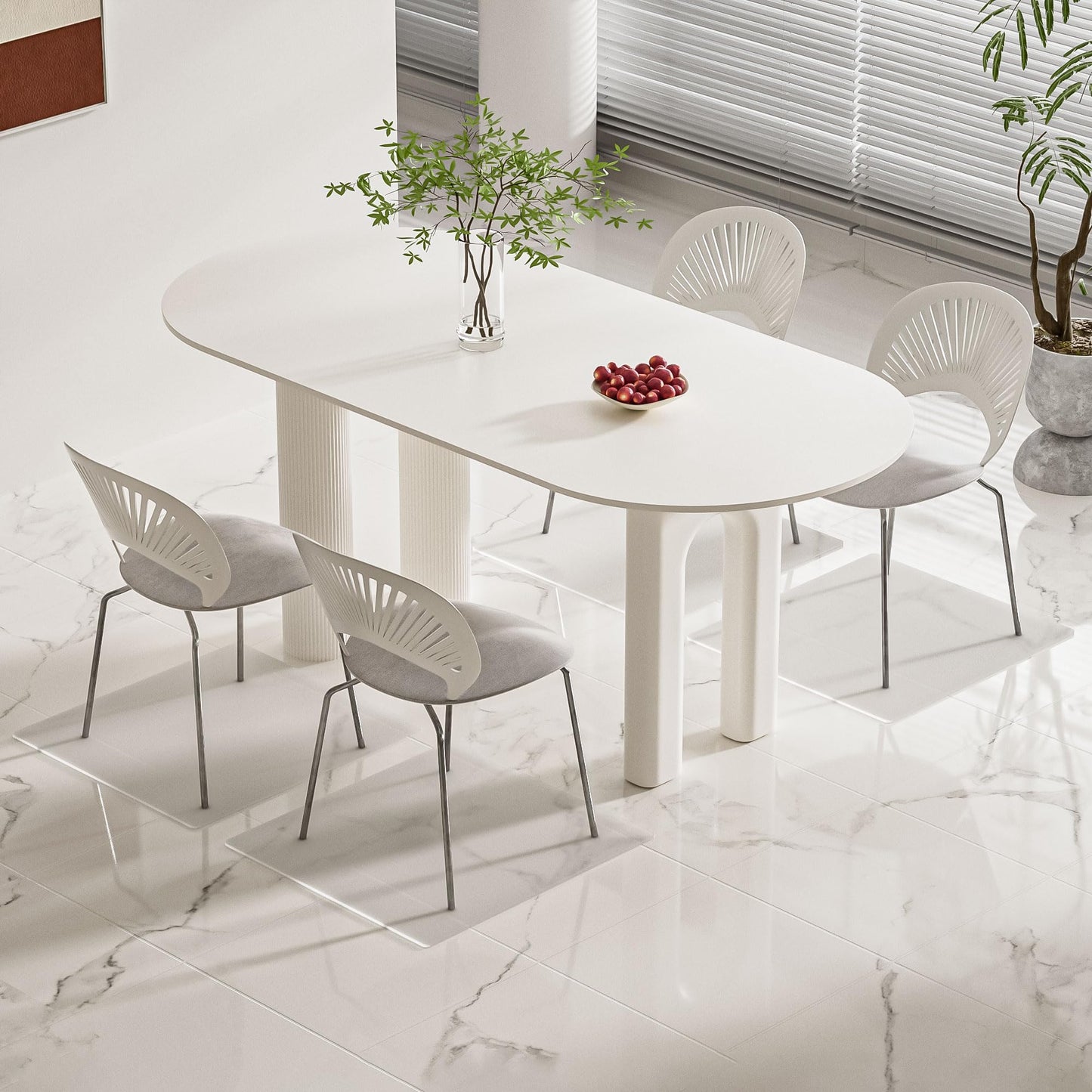 Chair mat for Hard Floors, 28" x 30", Small Chair Mat Clear Easy Glide on Hard Floors, Chair Mat Under Desk Chair, Transparent Floor Mats Wood/Tile Protection Mat for Office & Home