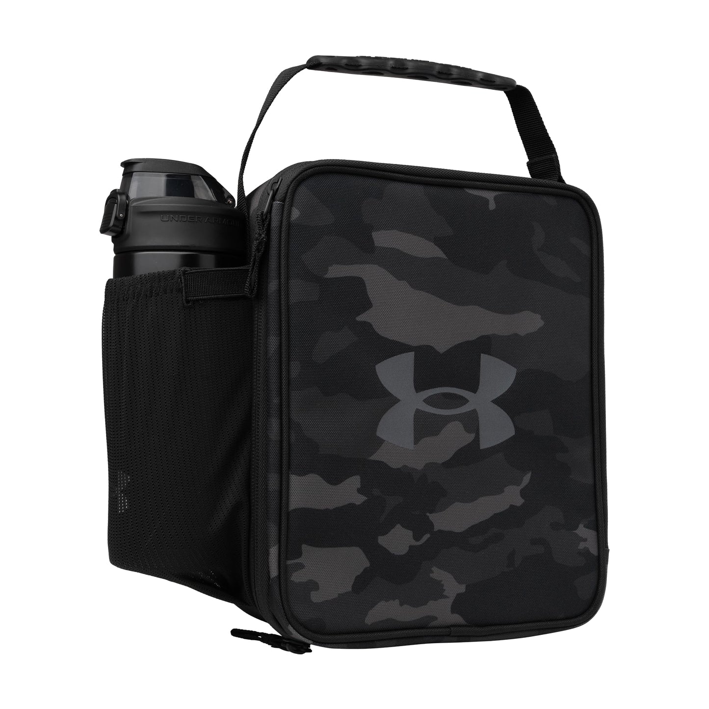 Under Armour UA Scrimmage 3 Lunchbox Black Woodland Camo OSFA