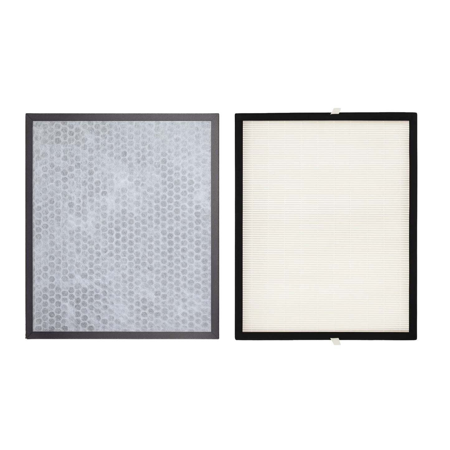 Nispira BF25A BF15A True HEPA Air Filter Replacement with 4 Pre-Filters, Activated Carbon Filter Compatible with A-len Breathe A350 A375 Air Purifier, 1 Set