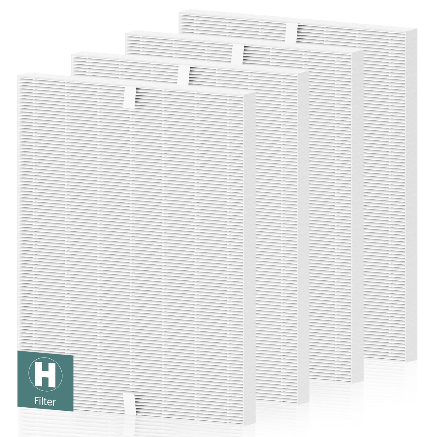 116130 Replacement Filter H for Winix 5500-2 AM80 Plasmawave Air Purifier, Includes 4 Pack Filter