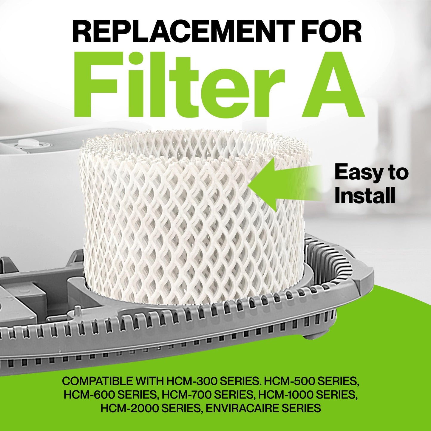 Durabasics 6 Pack of Premium Humidifier Filters Compatible with Honeywell Humidifier Filters HAC-504, HAC-504AW & Honeywell Filter A | Replacement for HCM 350 Filters & Cool Mist Humidifiers
